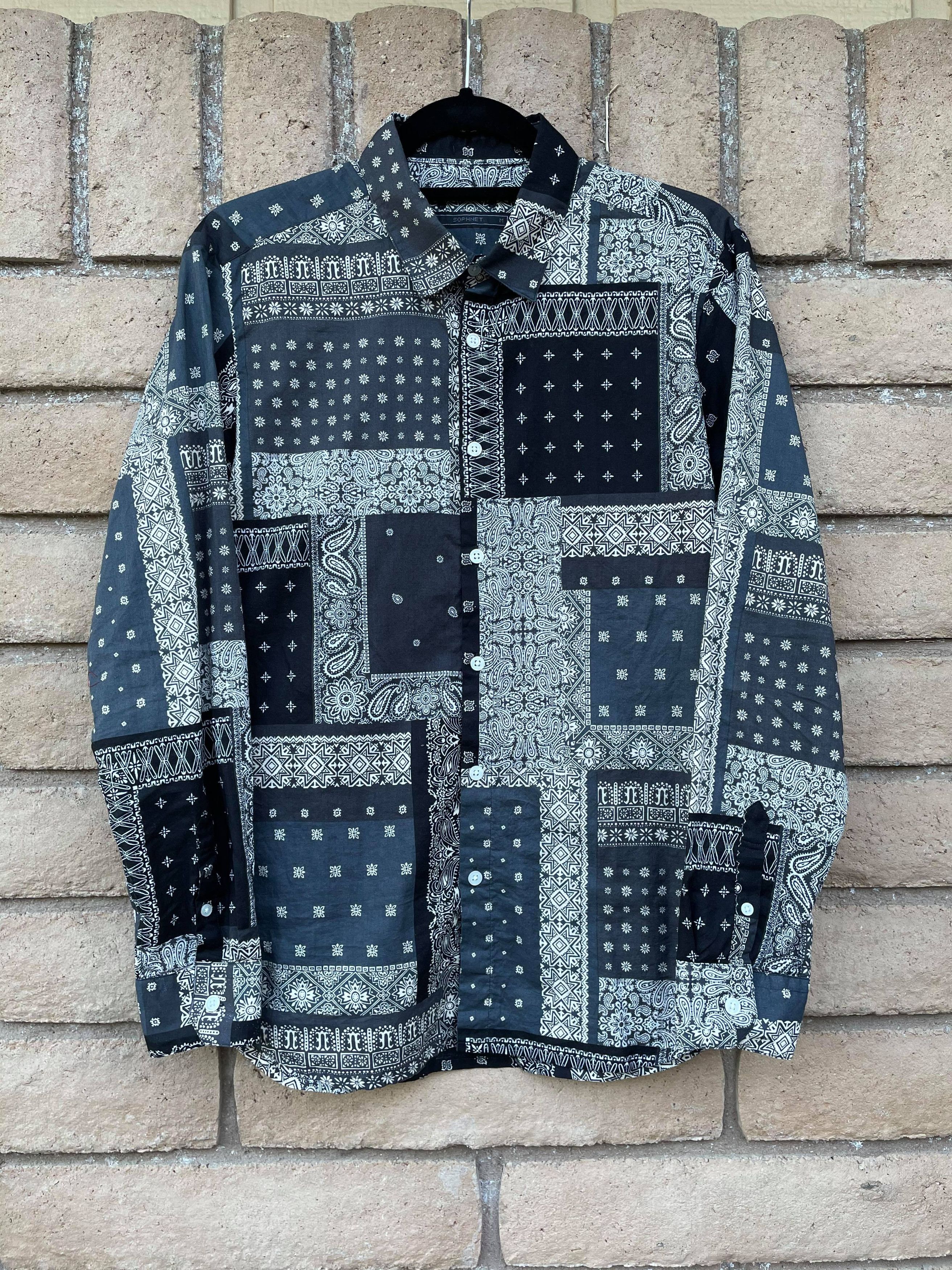 Sophnet Bandana Shirt