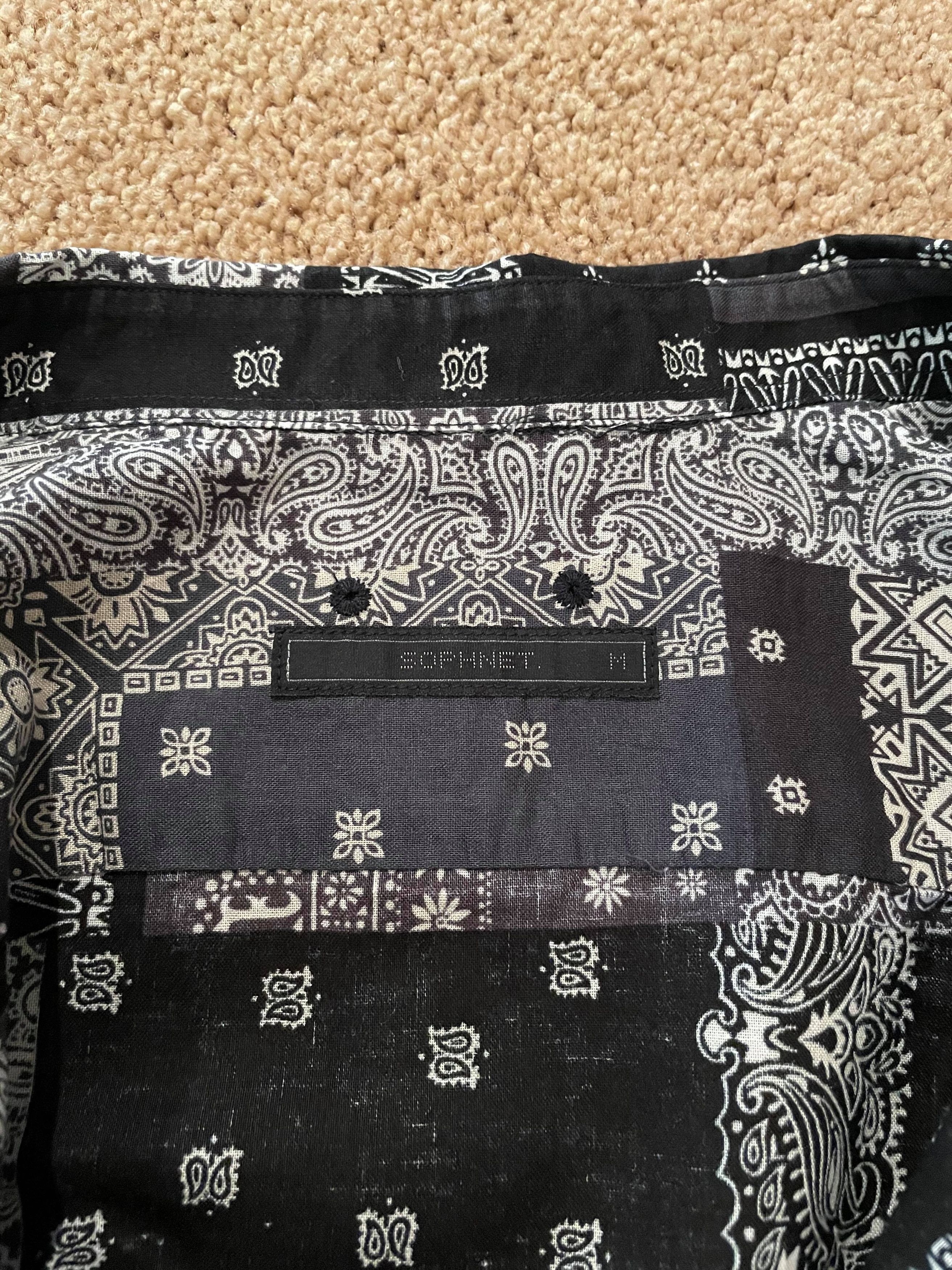 Sophnet. Sophnet Bandana Shirt Size US M / EU 48-50 / 2 - 7 Thumbnail