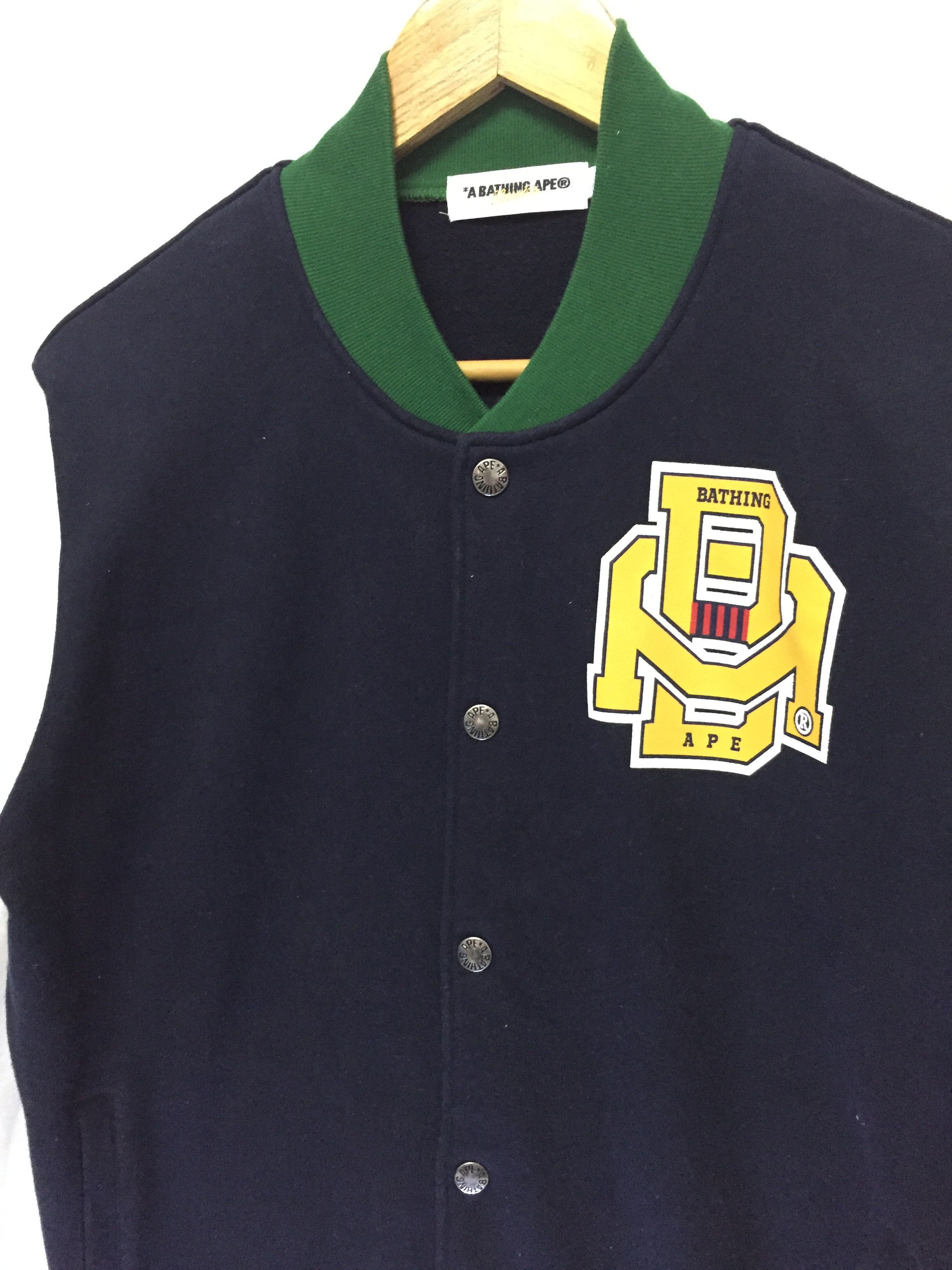 Bape 2008 Bape Star varsity Size US M / EU 48-50 / 2 - 6 Thumbnail