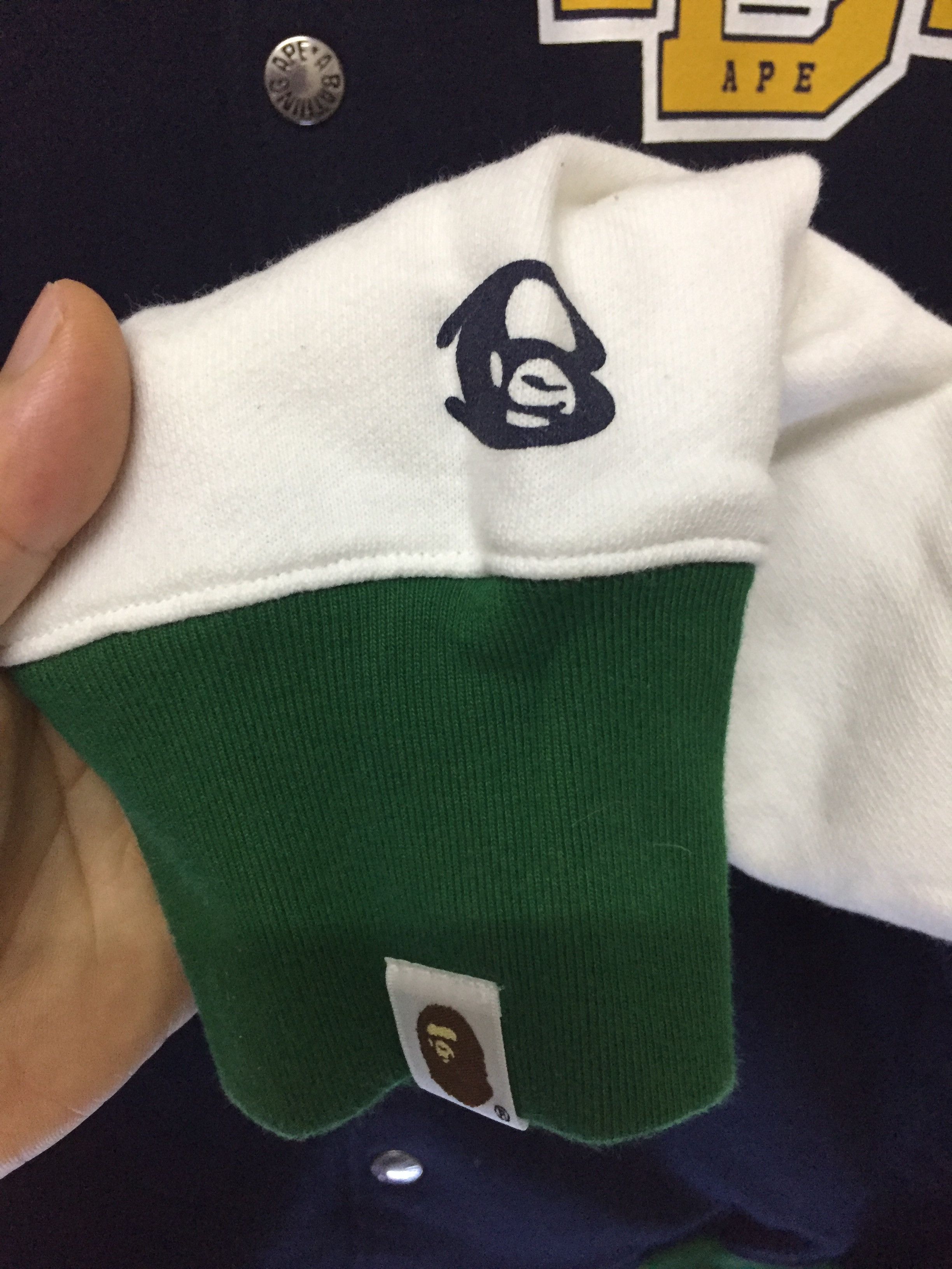 Bape 2008 Bape Star varsity Size US M / EU 48-50 / 2 - 9 Thumbnail
