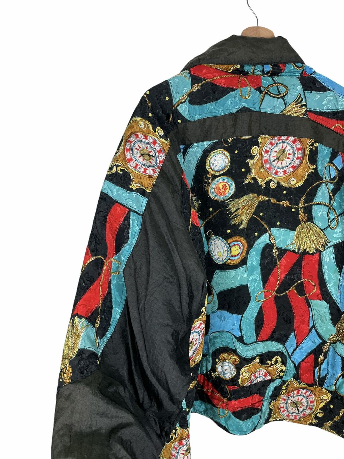 Designer × Studio D'Artisan × Vintage 90s Clipper Bay Baroque Clock Jacket | Versace Style Size US L / EU 52-54 / 3 - 10 Thumbnail