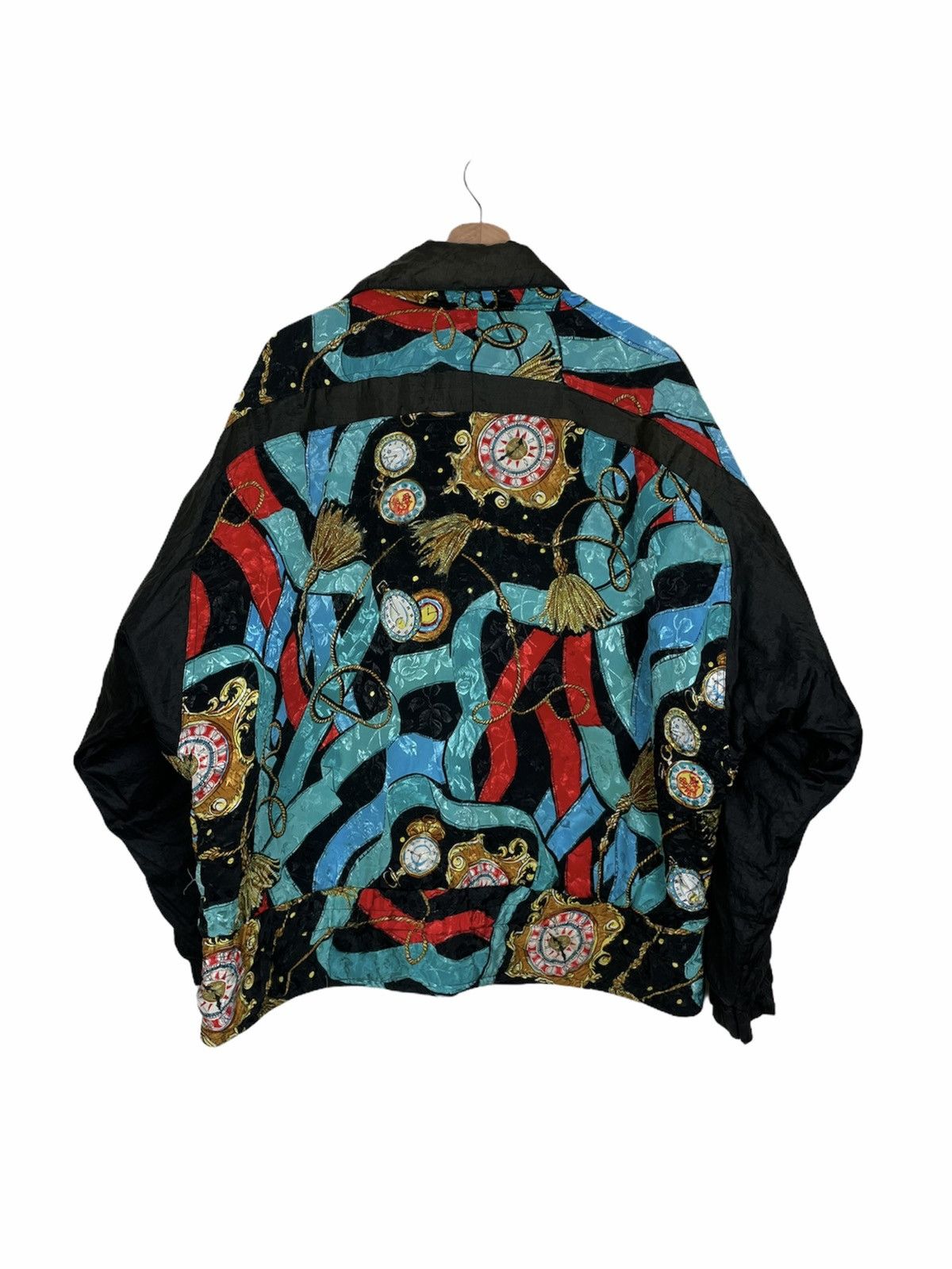 Designer × Studio D'Artisan × Vintage 90s Clipper Bay Baroque Clock Jacket | Versace Style Size US L / EU 52-54 / 3 - 2 Thumbnail