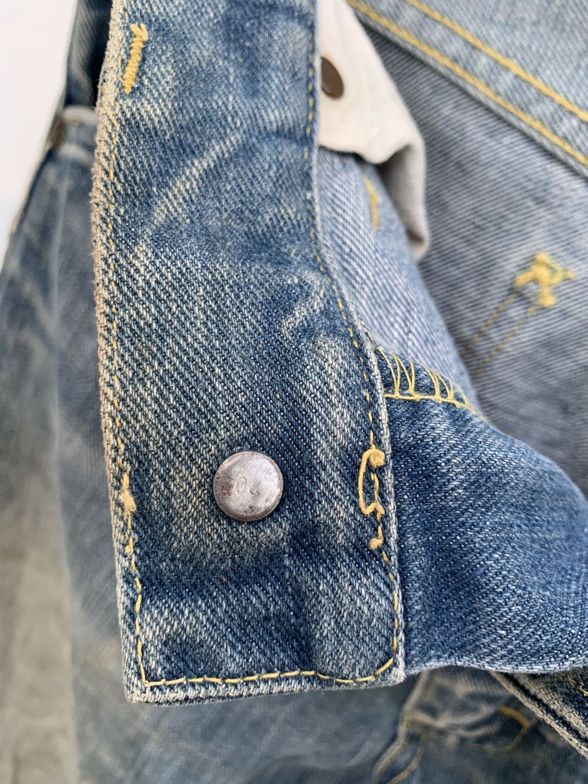 Lee × Vintage Vintage Lee Raiders Top Button 20 Made in Usa Size US 30 / EU 46 - 20 Thumbnail