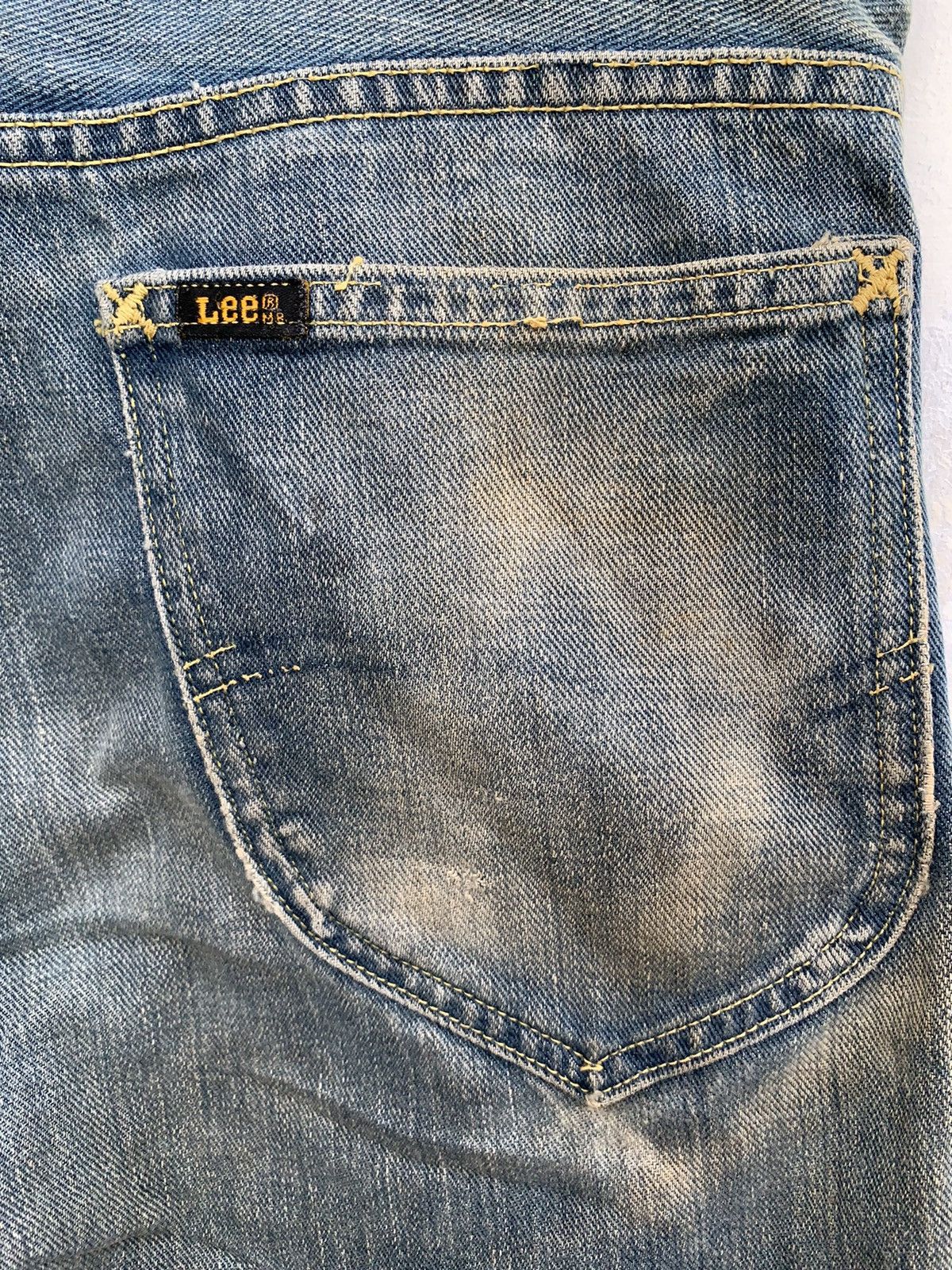 Lee × Vintage Vintage Lee Raiders Top Button 20 Made in Usa Size US 30 / EU 46 - 16 Thumbnail