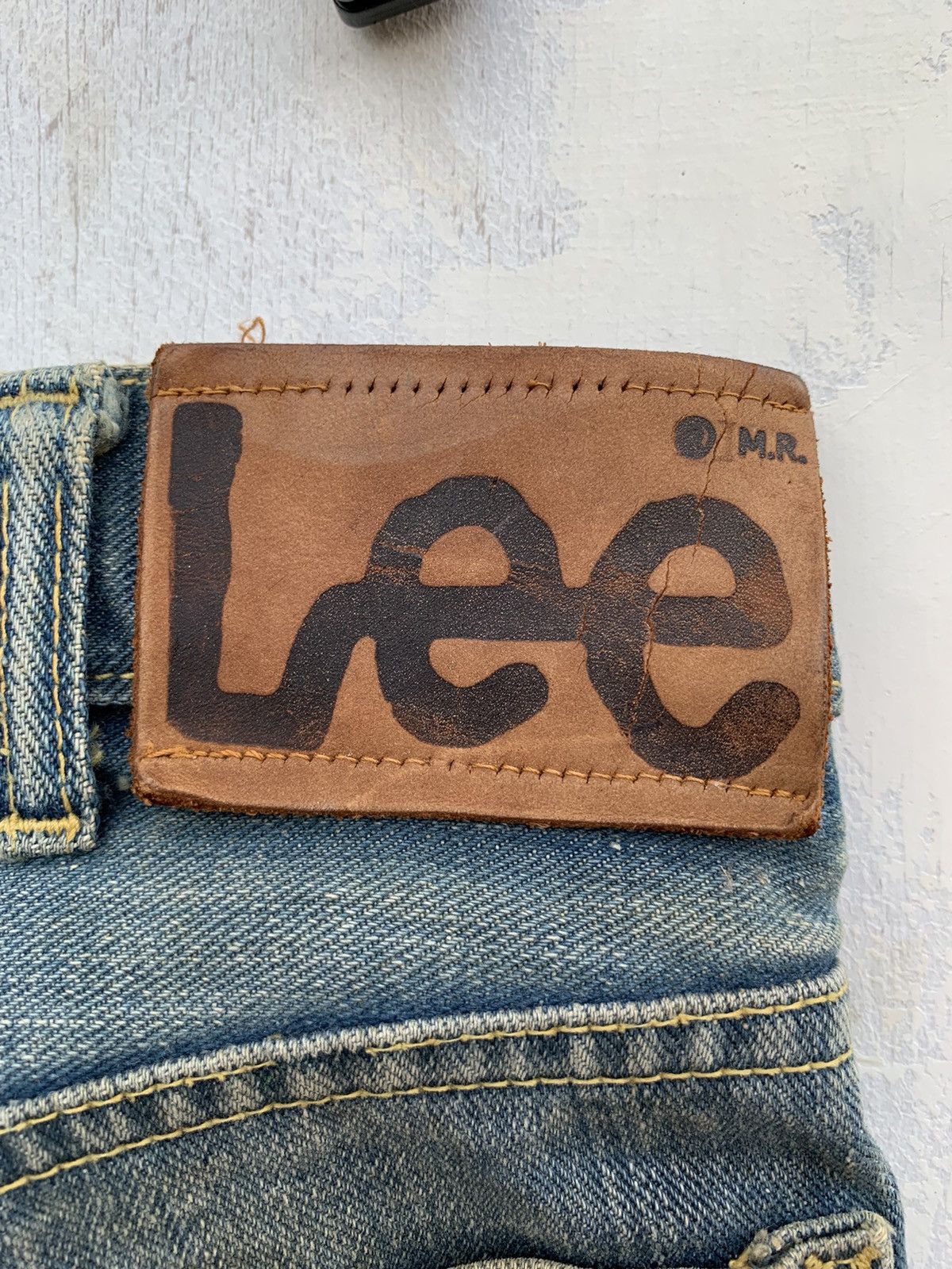 Lee × Vintage Vintage Lee Raiders Top Button 20 Made in Usa Size US 30 / EU 46 - 18 Thumbnail
