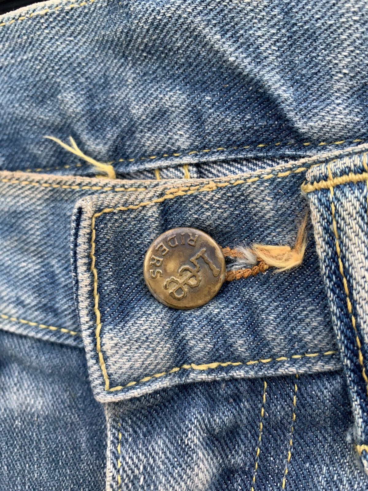 Lee × Vintage Vintage Lee Raiders Top Button 20 Made in Usa Size US 30 / EU 46 - 13 Thumbnail