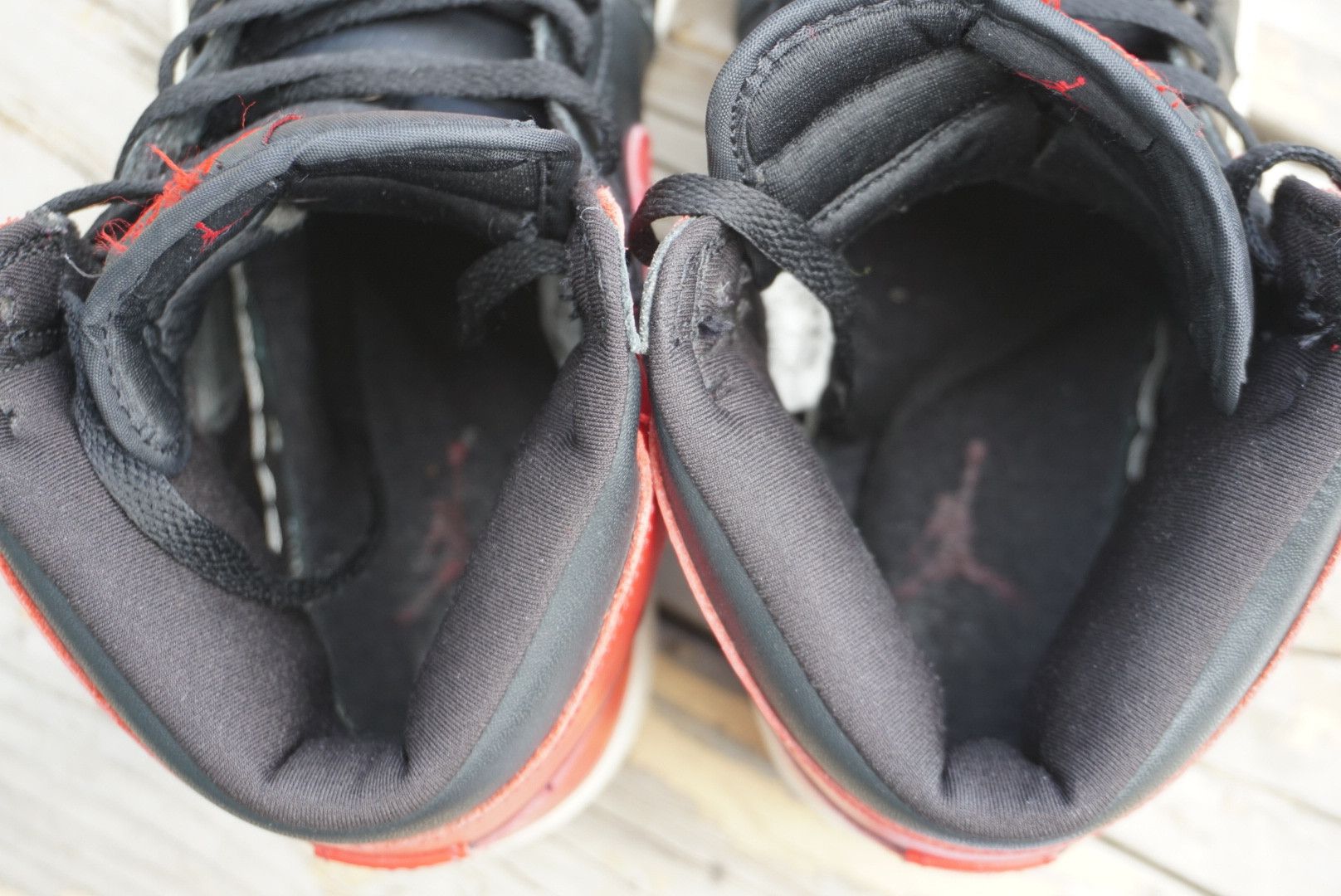 Jordan Brand *LAST DROP* 2001 Jordan 1 black red bred Size US 9 / EU 42 - 8 Thumbnail