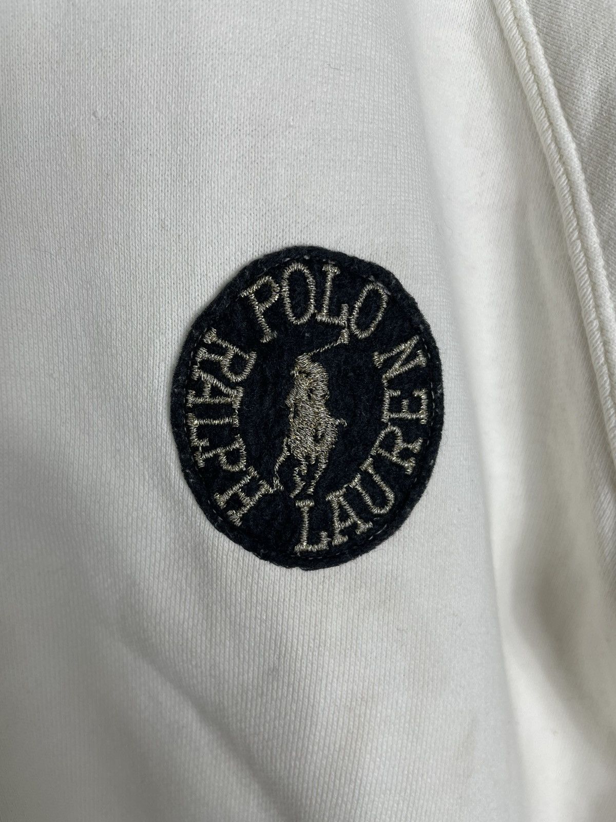 Polo Ralph Lauren × Vintage Vintage 90s Polo Ralph Lauren Patch Sweatshirt Size US M / EU 48-50 / 2 - 5 Thumbnail