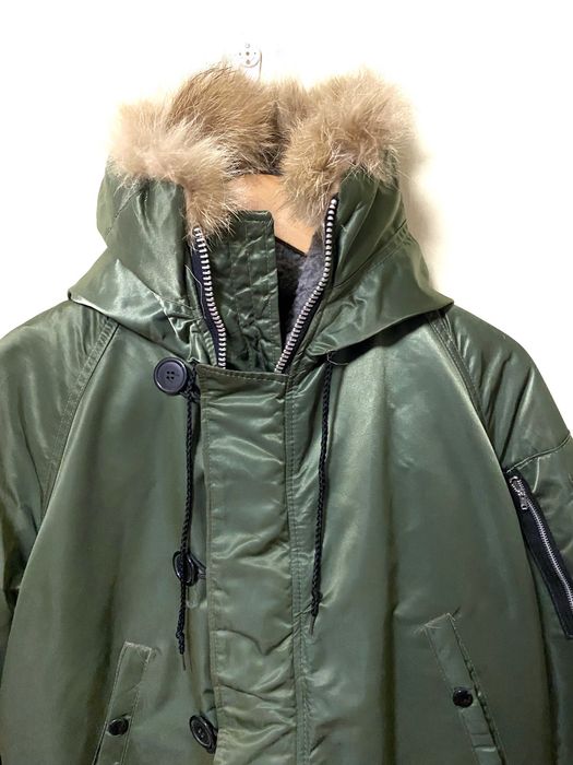 Vintage Vintage N3B Corinth Mfg Military Arctic Parka Furred Hood