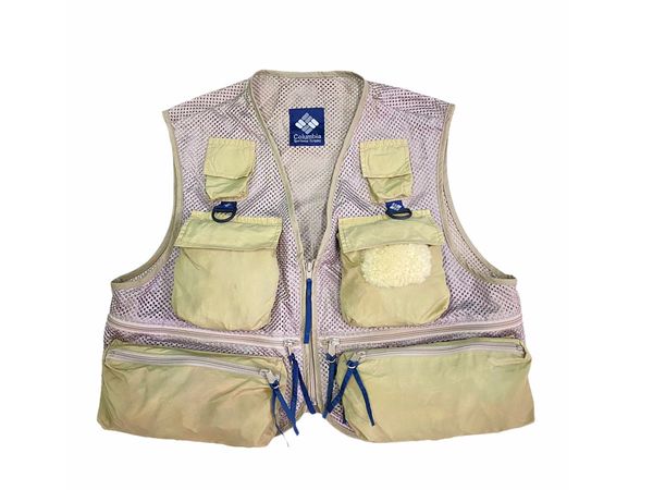 Columbia 1990s Large Fly Fishing Vest -  Canada