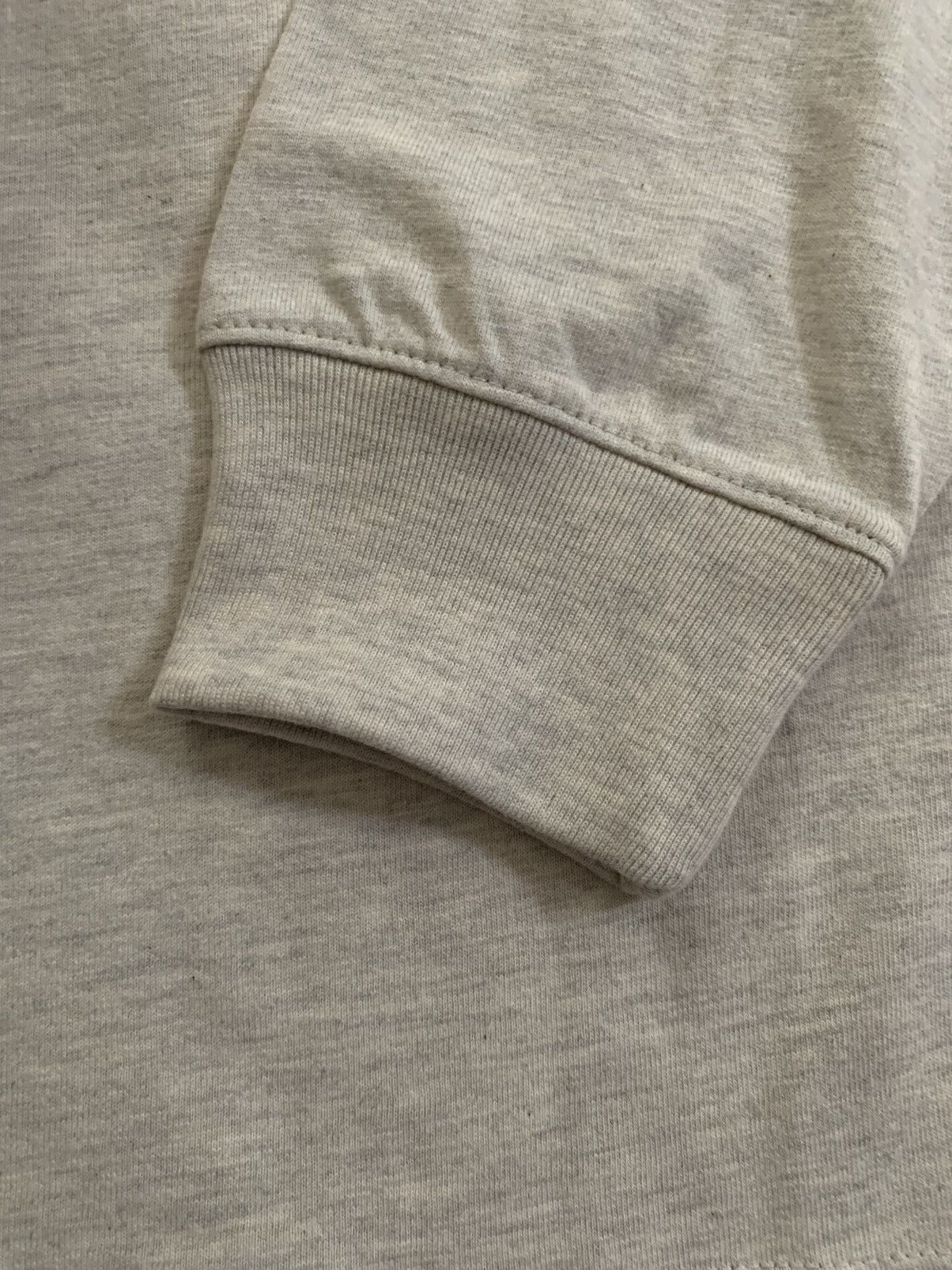 Fear of God ESSENTIALS Grey & Black Back Logo Long Sleeve T-Shirt Size US XS / EU 42 / 0 - 5 Thumbnail