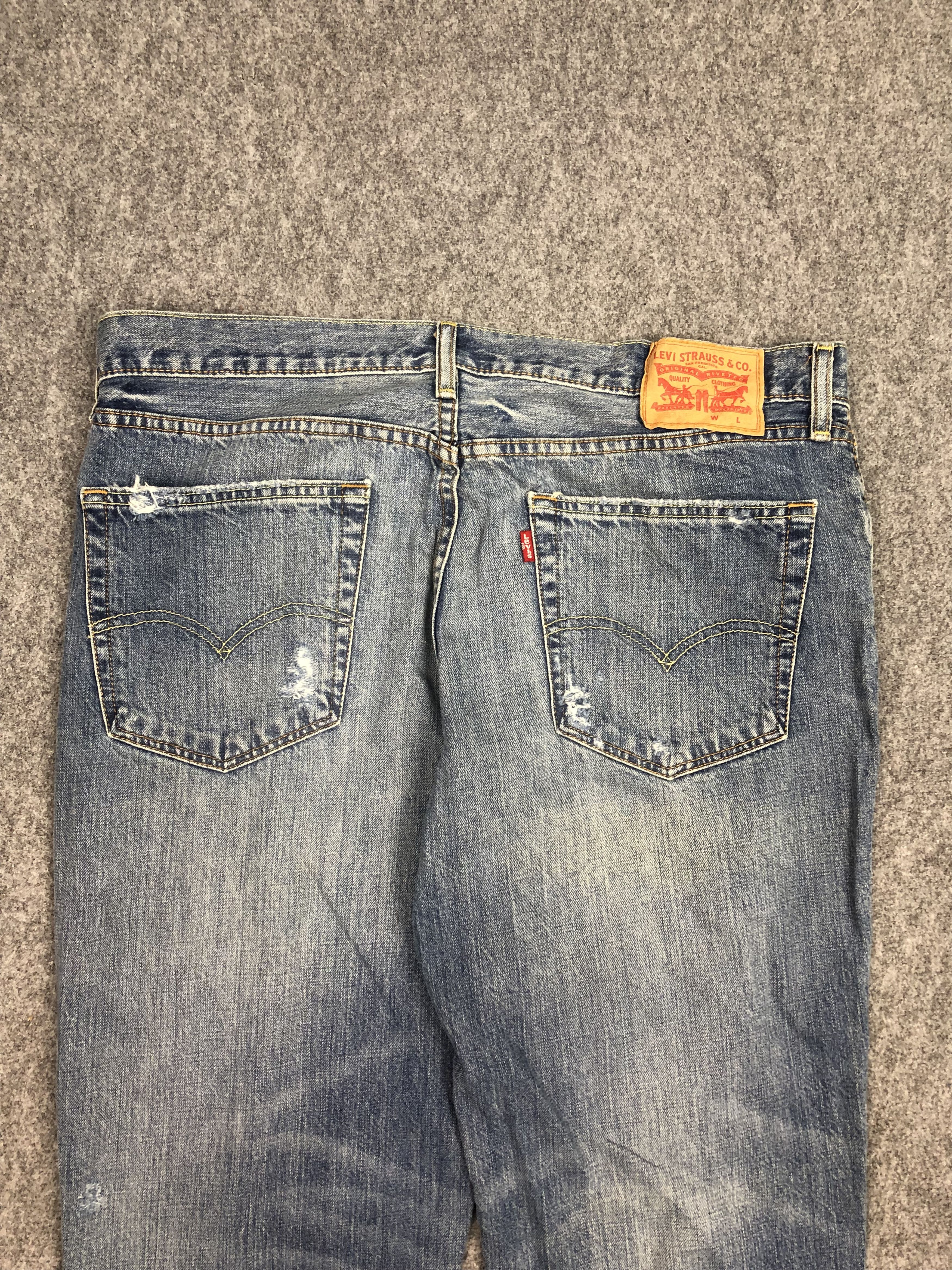 Levi's Vintage Levis Blue Jeans DP0432 Size US 39 - 4 Thumbnail
