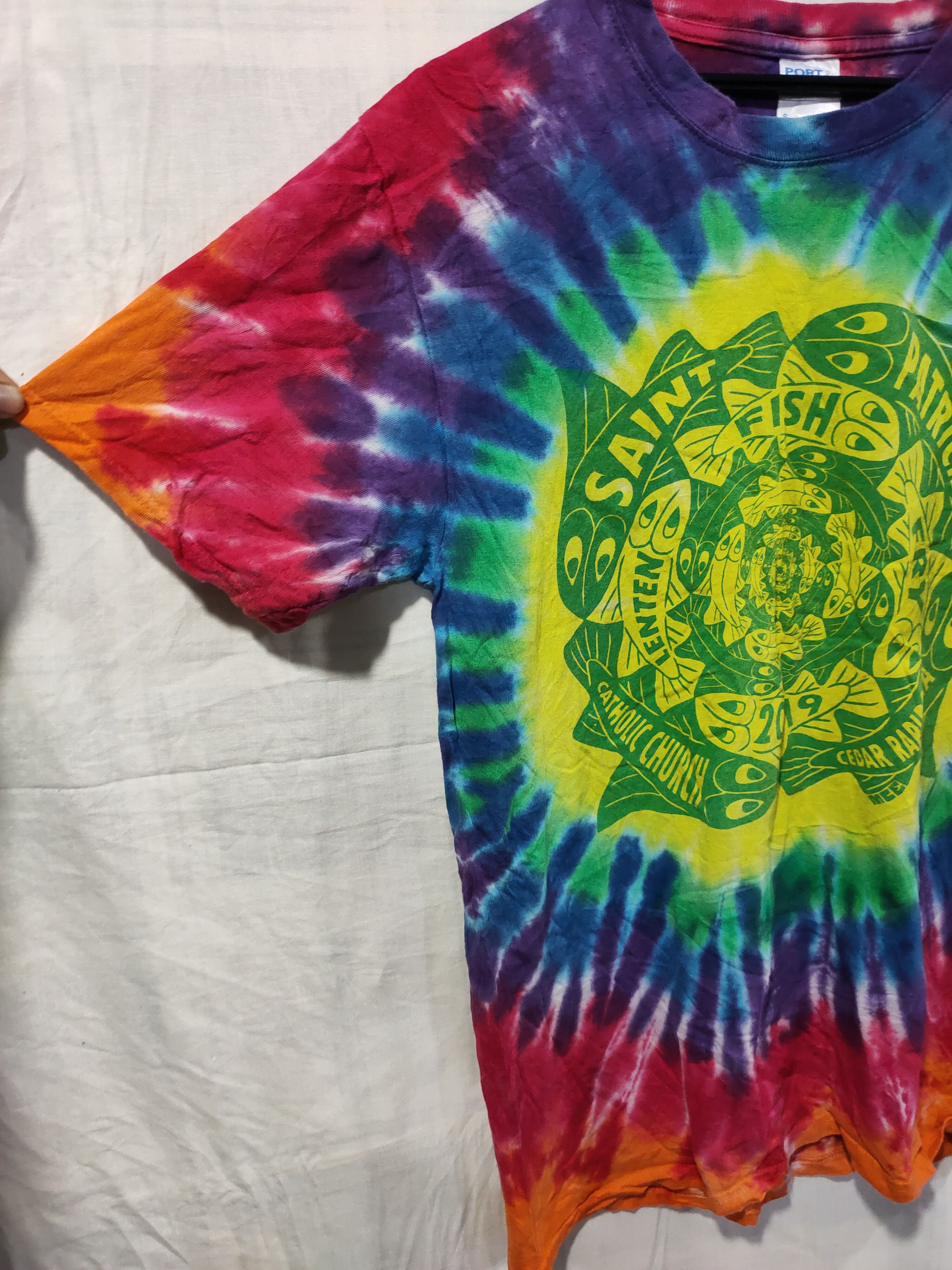 Other Tee shirt tie dye design port company Size US S / EU 44-46 / 1 - 7 Thumbnail