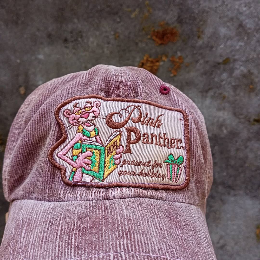 Vintage VINTAGE PINK PANTHER CORDUROY HAT Size ONE SIZE - 2 Thumbnail