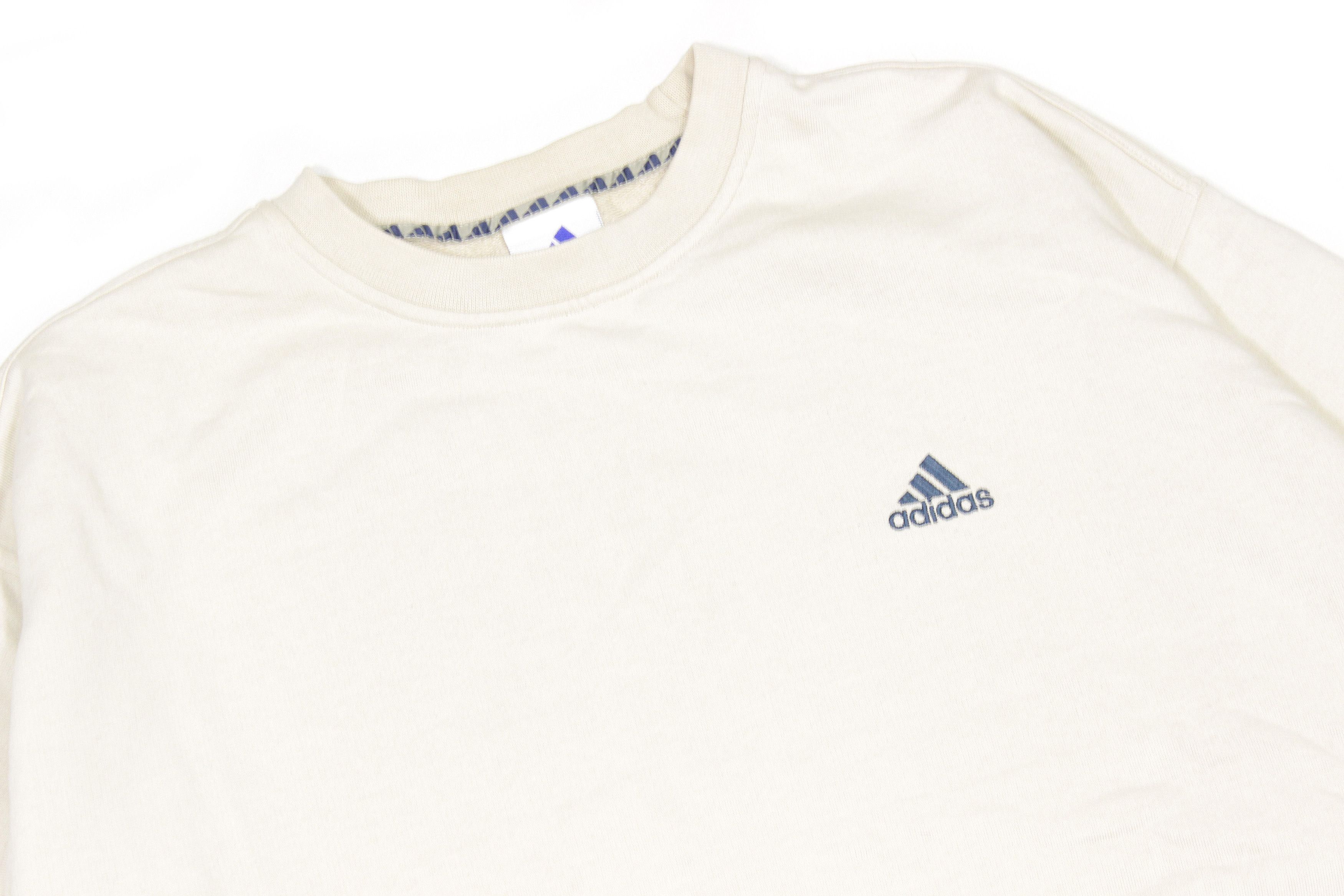 Adidas 1999 Logo Baggy Sweatshirt Size US L / EU 52-54 / 3 - 3 Thumbnail