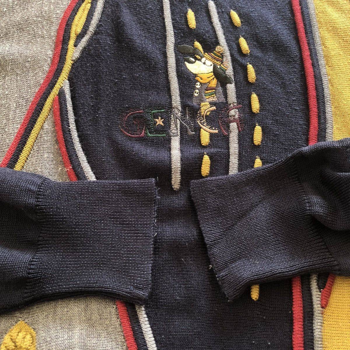 Aran Isles Knitwear × Japanese Brand × Other Vintage Genca Knit/Sweater Size US M / EU 48-50 / 2 - 4 Thumbnail