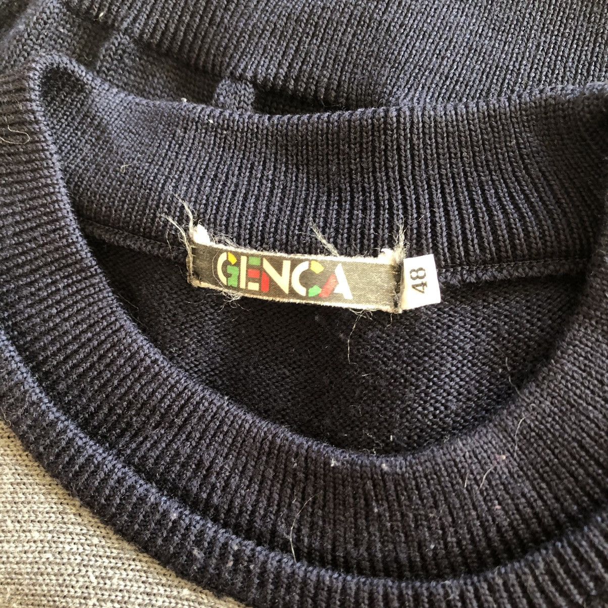 Aran Isles Knitwear × Japanese Brand × Other Vintage Genca Knit/Sweater Size US M / EU 48-50 / 2 - 5 Thumbnail