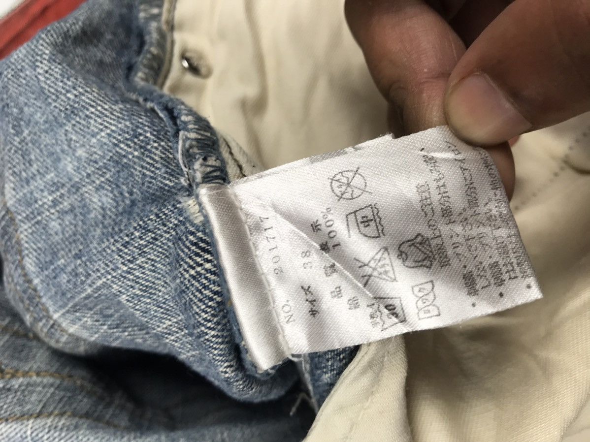 Japanese Brand KARA KURI TAMASHII embroidery iconic logos jeans Size US 40 / EU 56 - 12 Thumbnail