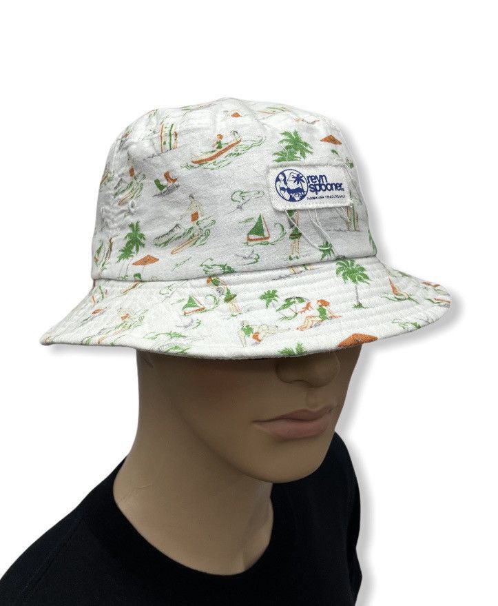 Reyn Spooner 🔥FIRE🔥90’s REYN SPOONER Hawaii Summer Bucket Hat Size ONE SIZE - 1 Thumbnail