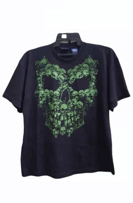 Big skulls logo t shirt