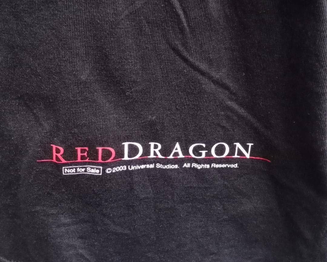 Universal Studios RED DRAGON promo tee 2003 Universal Studios T shirt Size US L / EU 52-54 / 3 - 6 Thumbnail