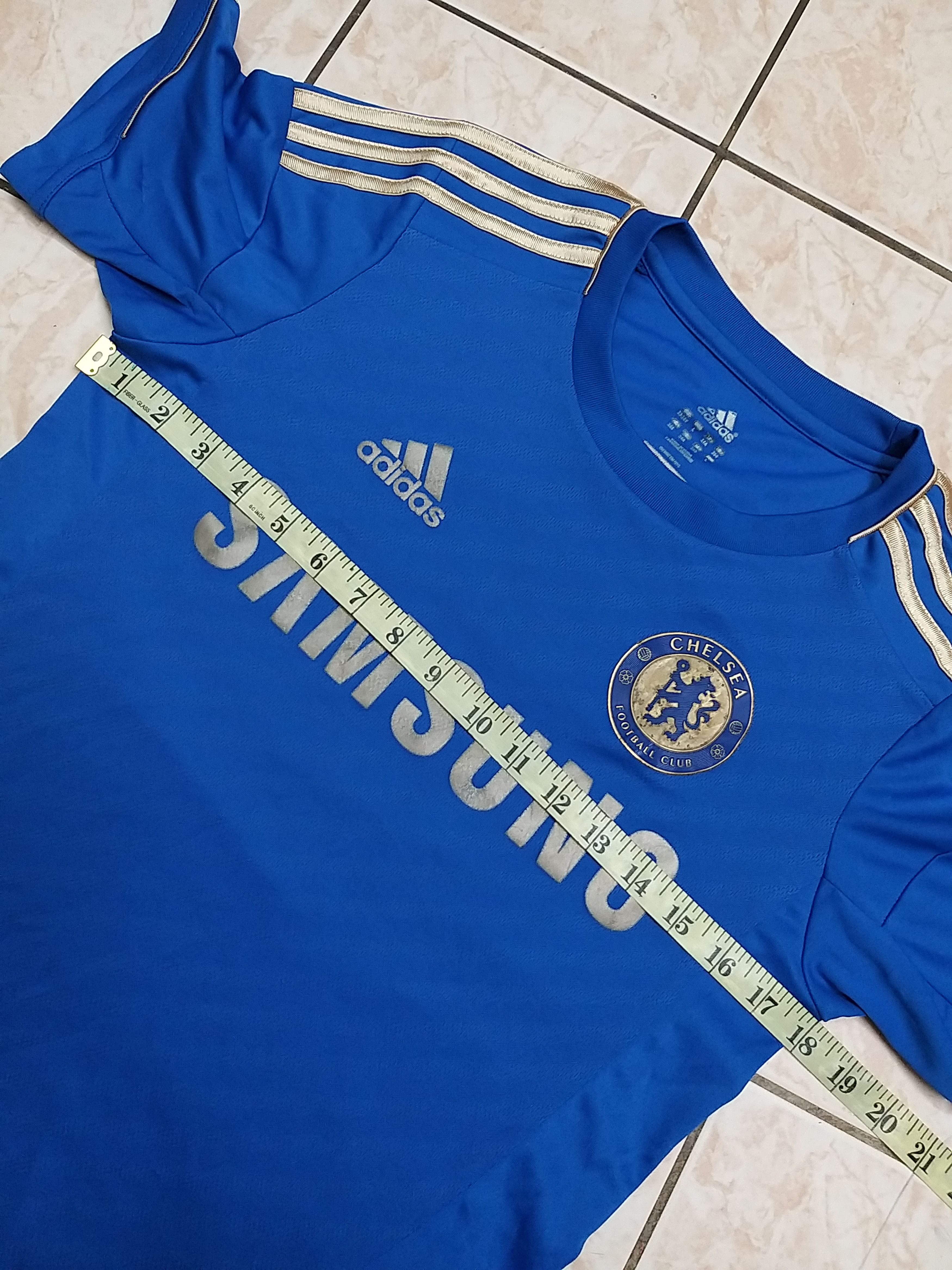 Chelsea Soccer ADIDAS CHELSEA 2012-13 SAMSUNG #9 TORRES HOME JERSEY Size US S / EU 44-46 / 1 - 7 Thumbnail
