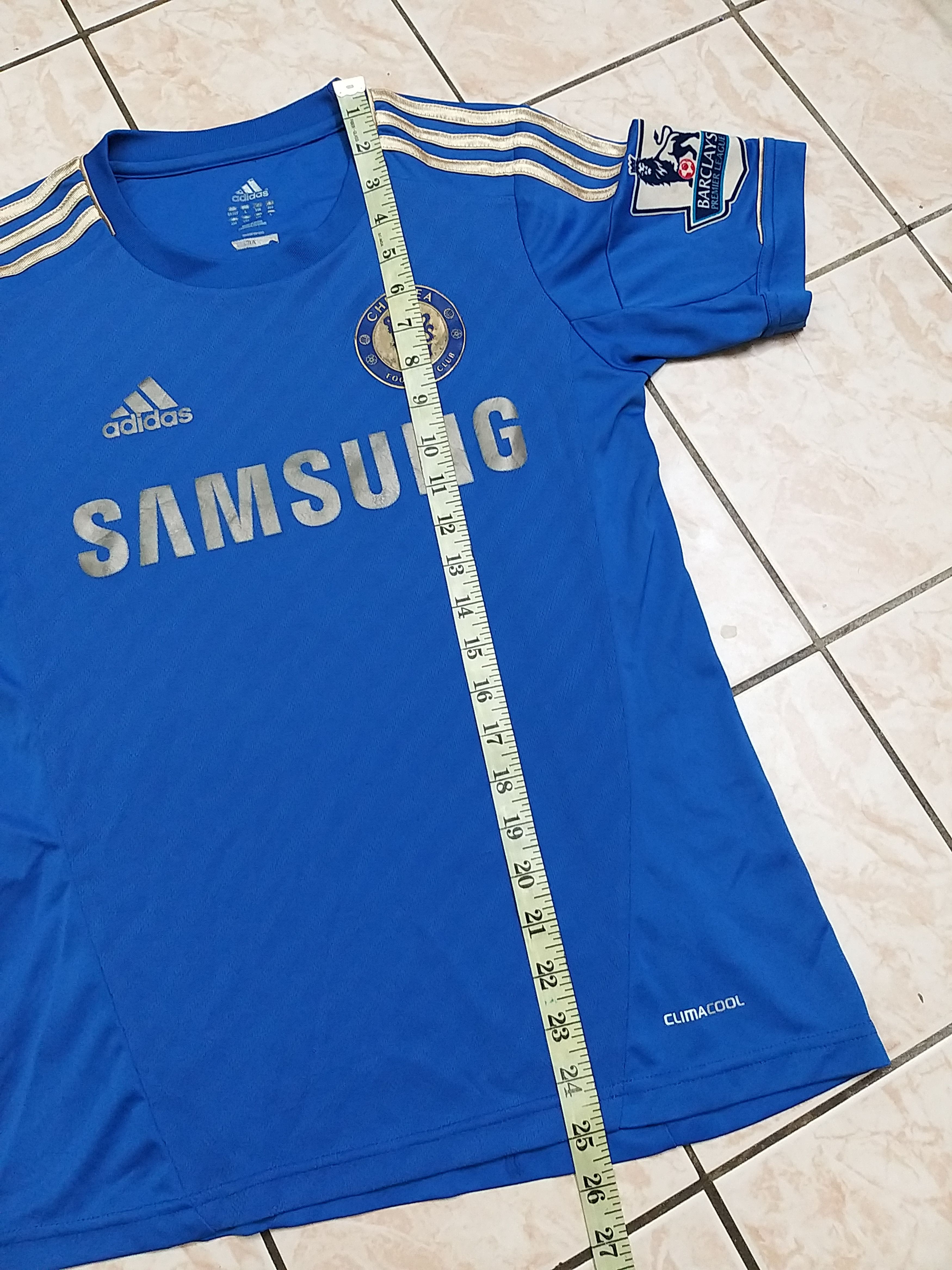 Chelsea Soccer ADIDAS CHELSEA 2012-13 SAMSUNG #9 TORRES HOME JERSEY Size US S / EU 44-46 / 1 - 8 Thumbnail