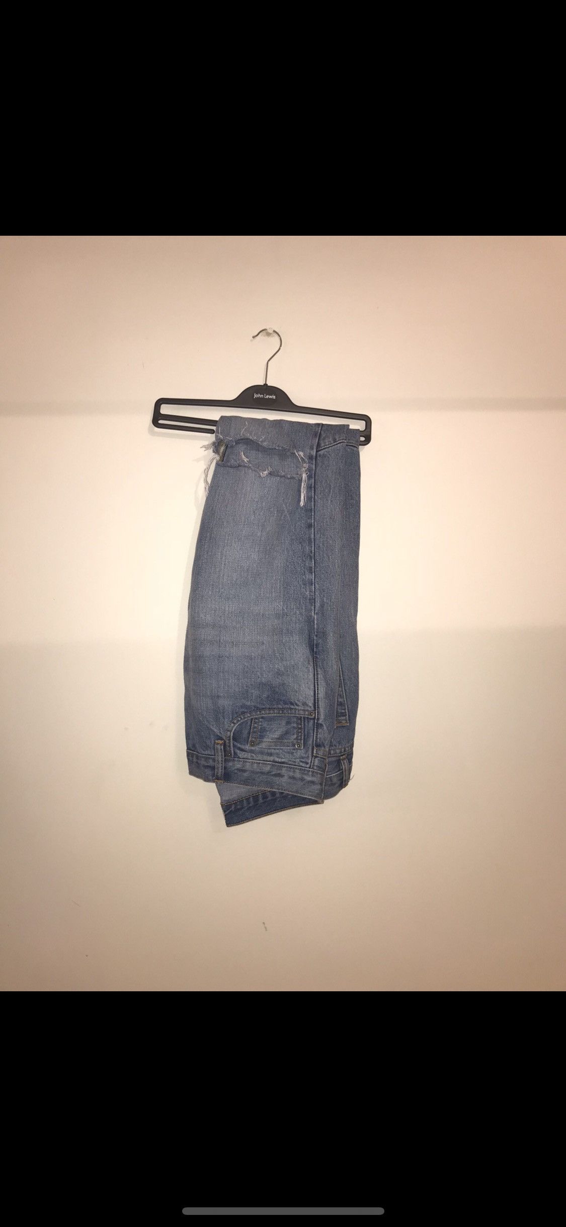 Harder Harder Selvedge Denim Knee Rip Grailed