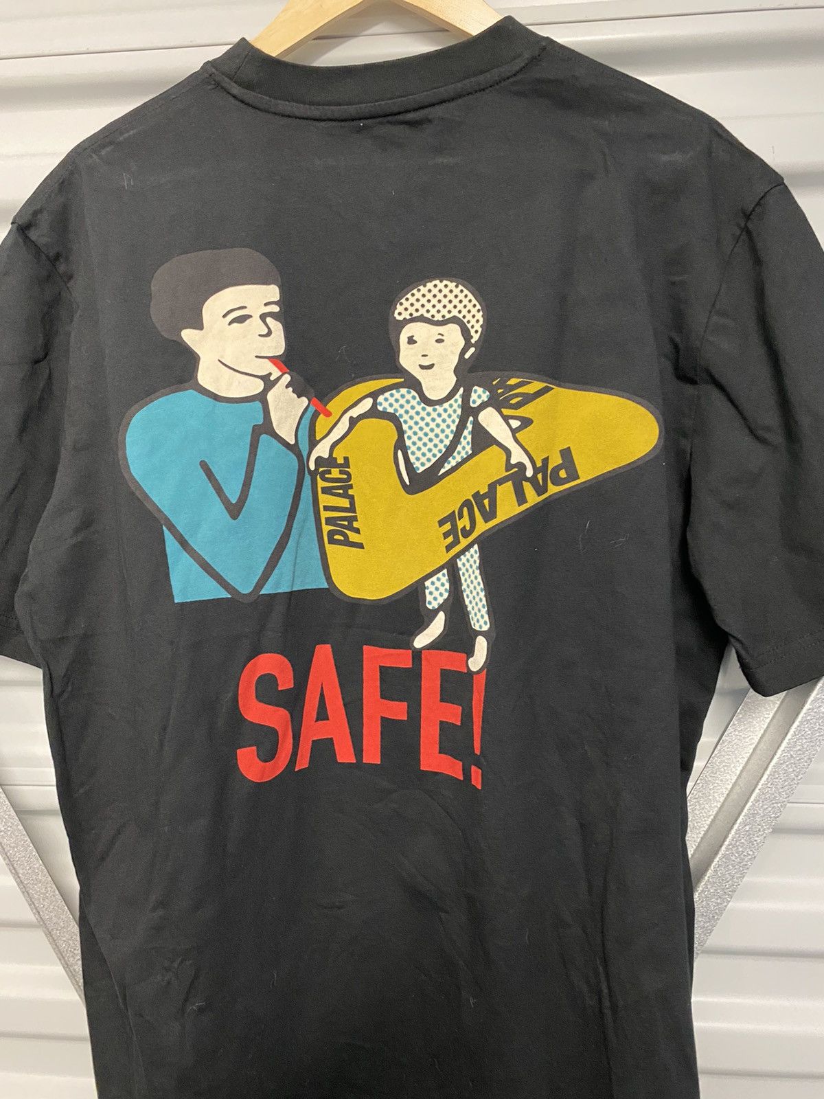 Palace Safe T Shirt Black | Grailed