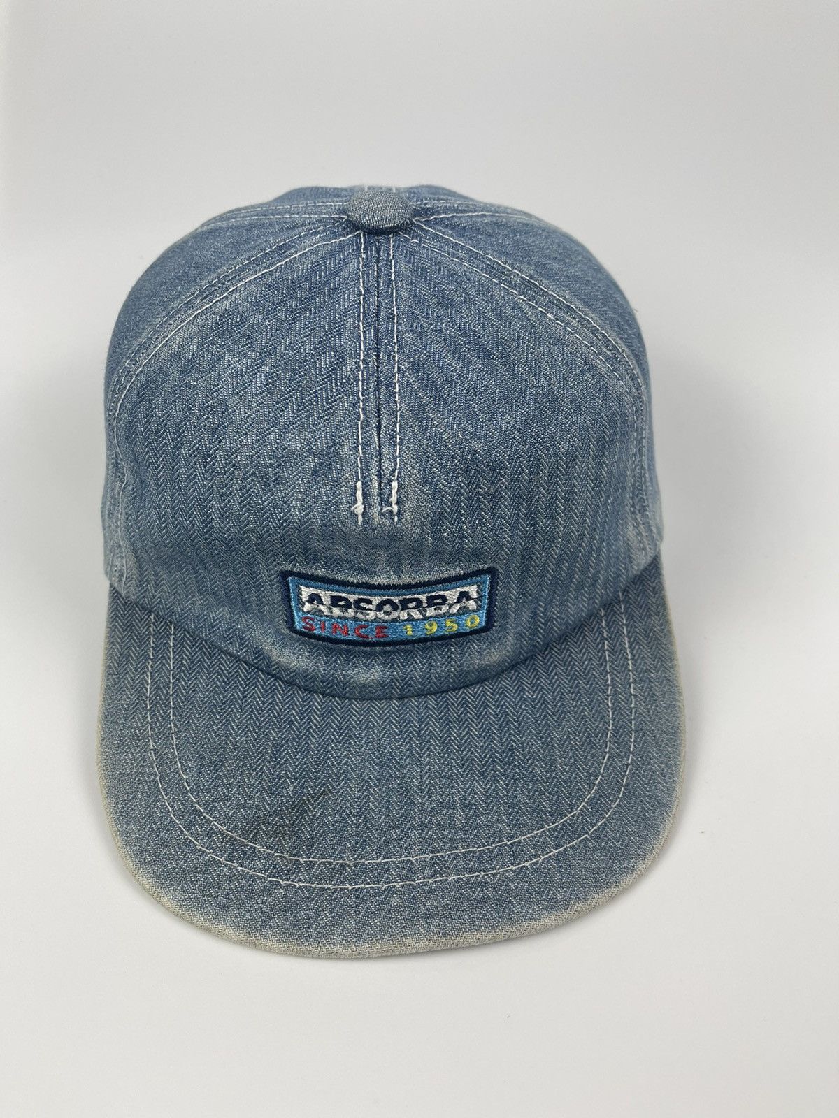 Vintage Absorba Denim Patches Cap Hat Size ONE SIZE - 1 Thumbnail