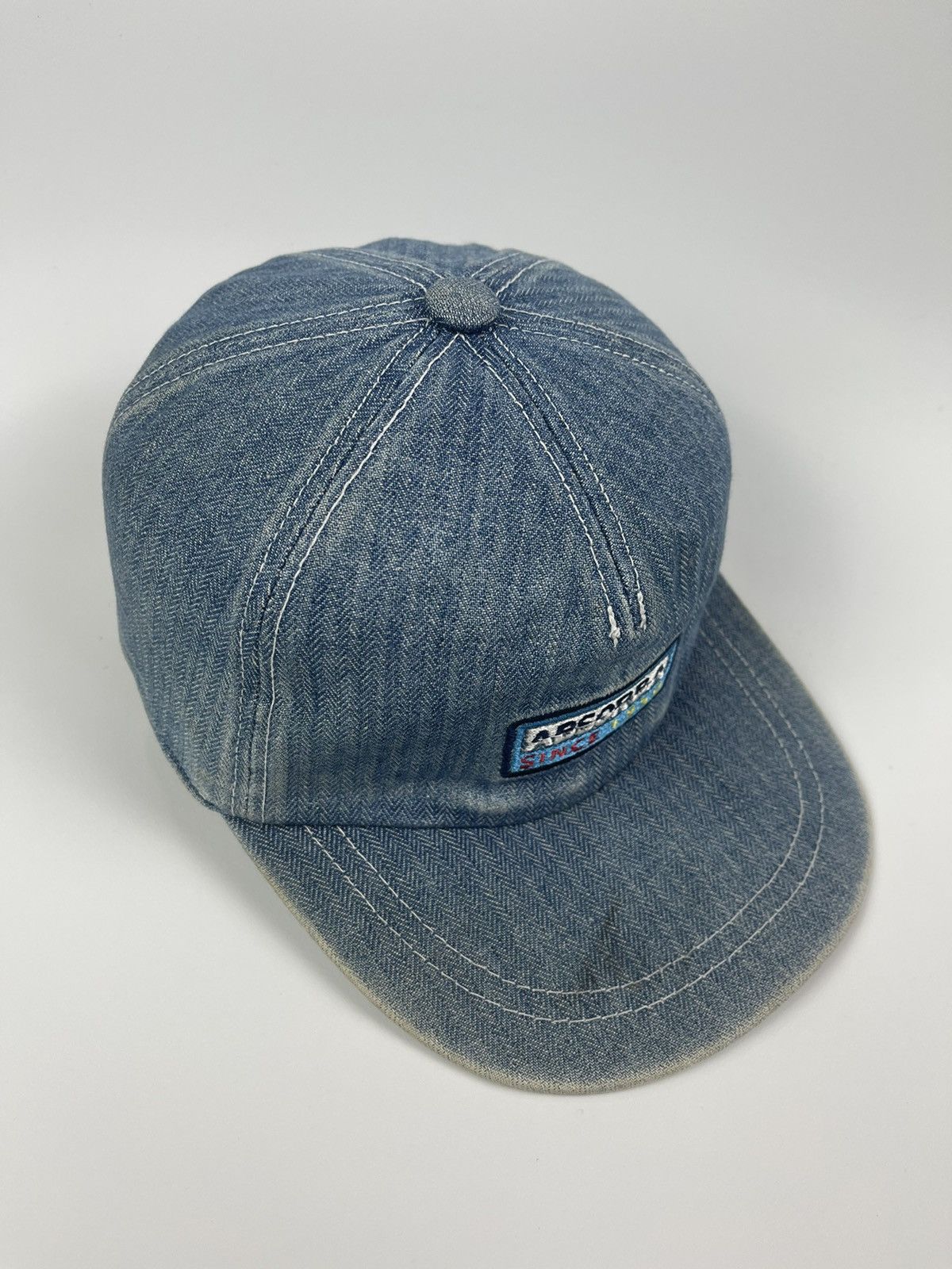 Vintage Absorba Denim Patches Cap Hat Size ONE SIZE - 3 Thumbnail