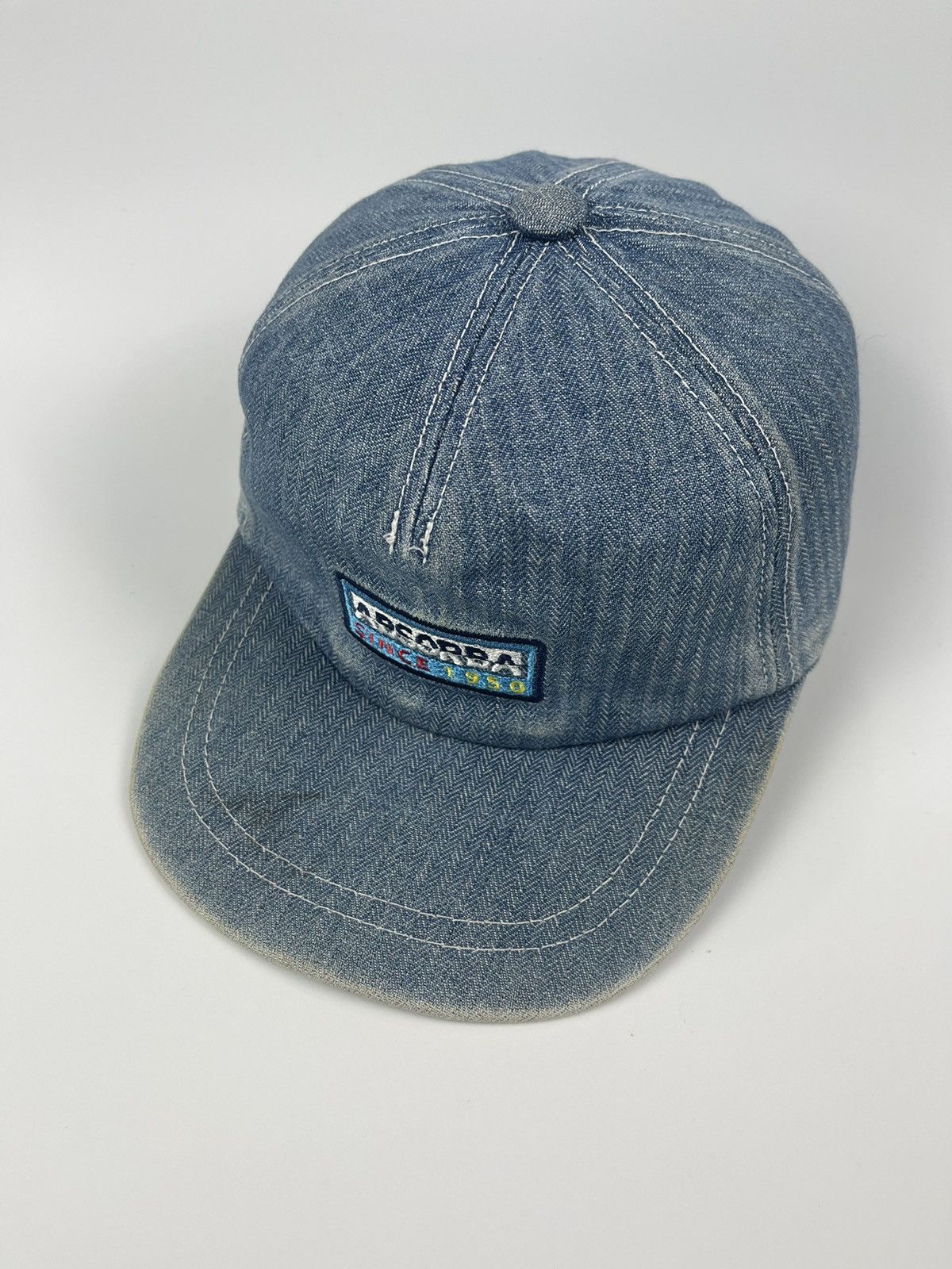 Vintage Absorba Denim Patches Cap Hat Size ONE SIZE - 2 Thumbnail