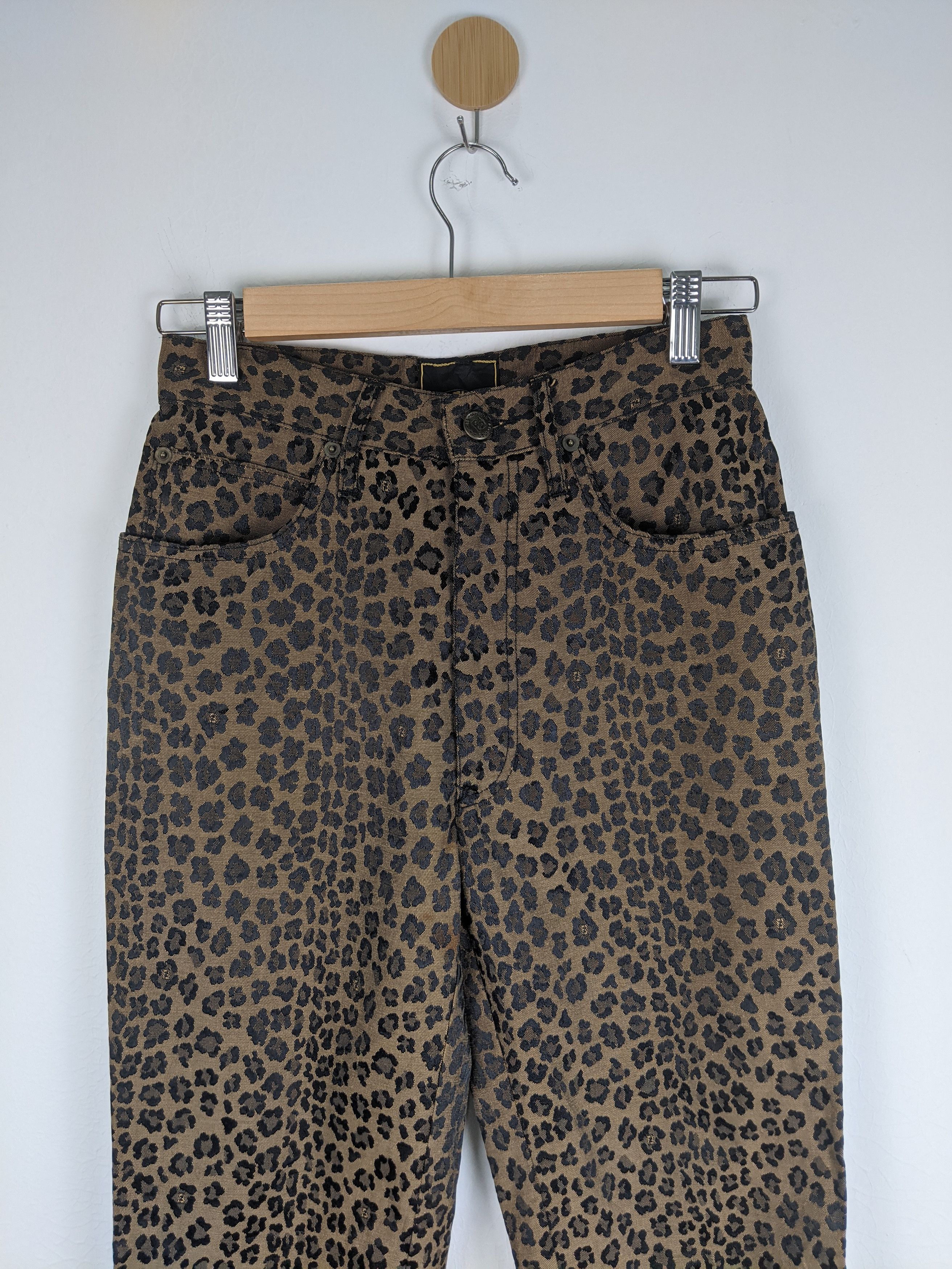 Fendi Vintage Fendi Leopard Pant Made in Italy Size US 26 / EU 42 - 3 Thumbnail