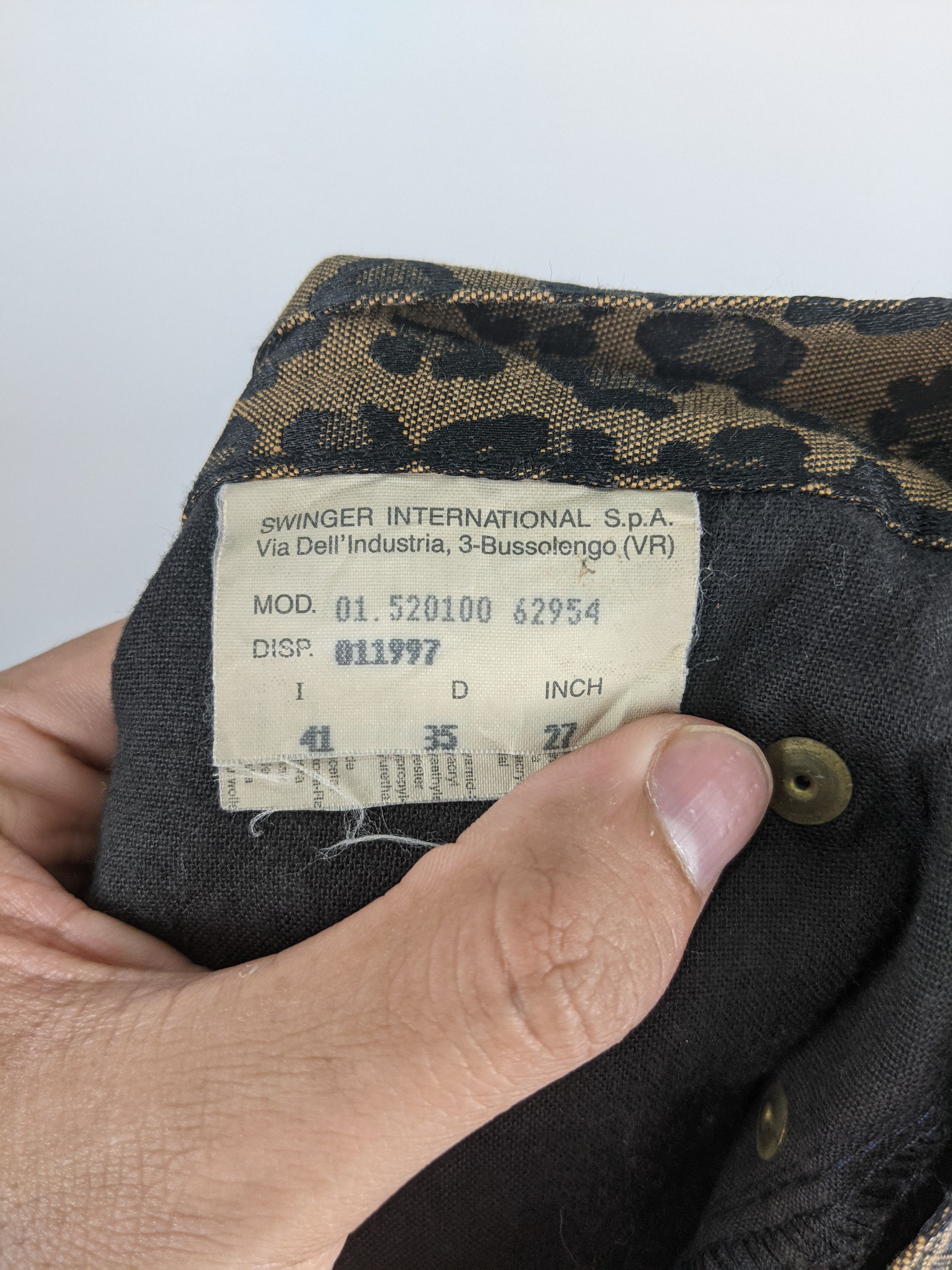 Fendi Vintage Fendi Leopard Pant Made in Italy Size US 26 / EU 42 - 7 Thumbnail