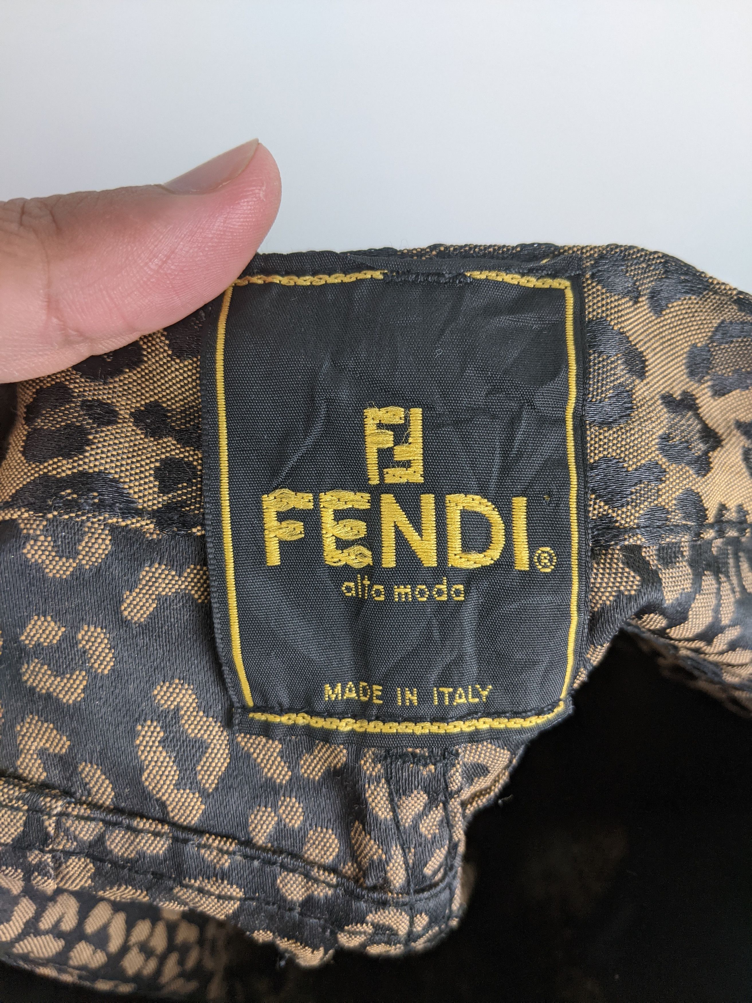 Fendi Vintage Fendi Leopard Pant Made in Italy Size US 26 / EU 42 - 6 Thumbnail