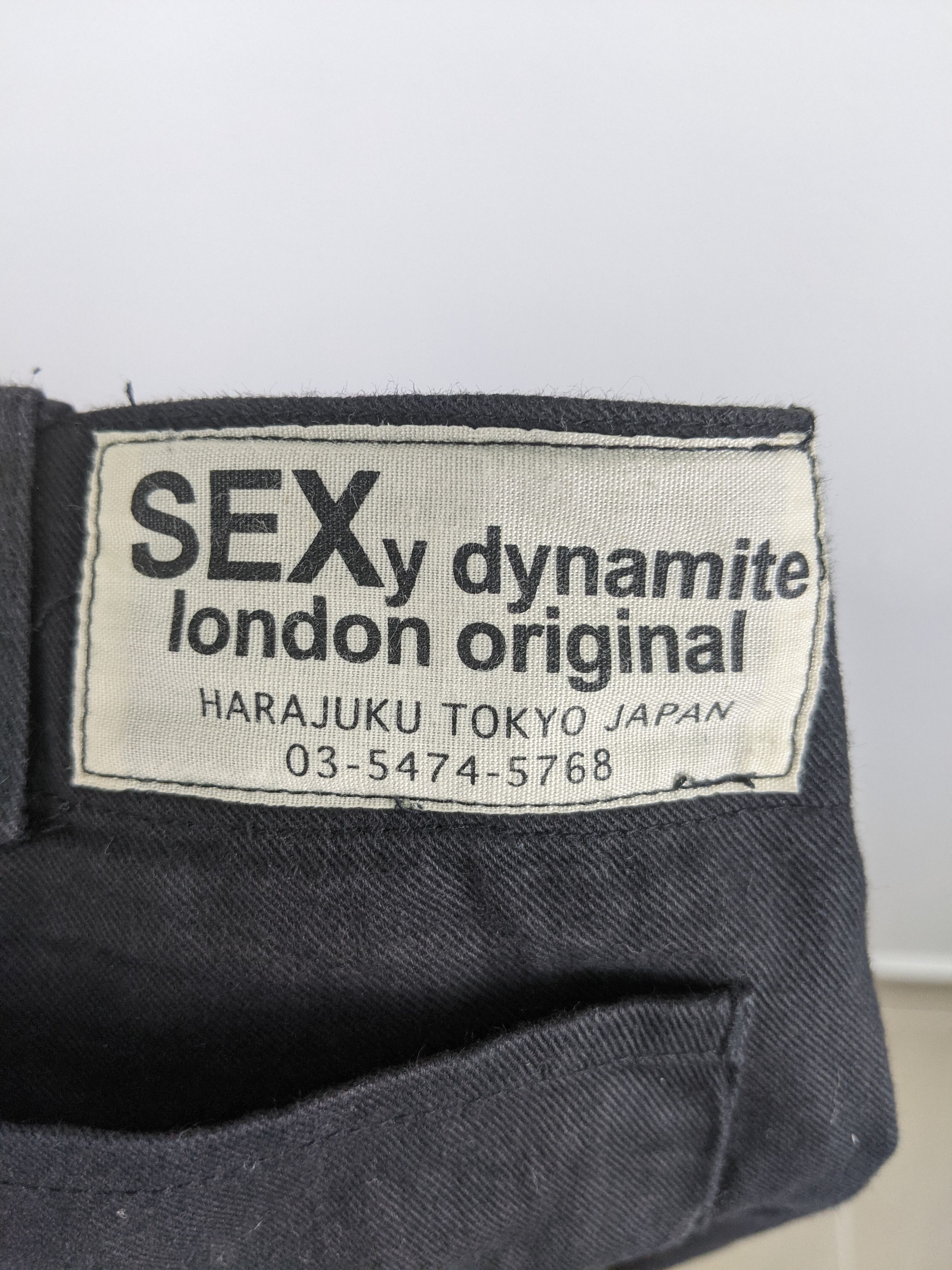 Japanese Brand Sexy Dynamite Punk London Seditionaries Bondage Pant Size US 32 / EU 48 - 5 Thumbnail