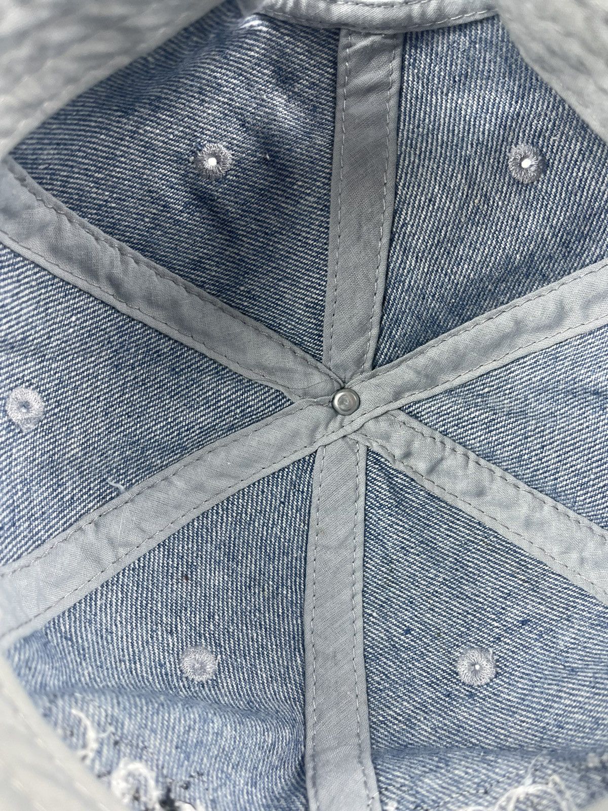 Vintage Emirates Streetwear Denim Hat/Cap Size ONE SIZE - 10 Thumbnail