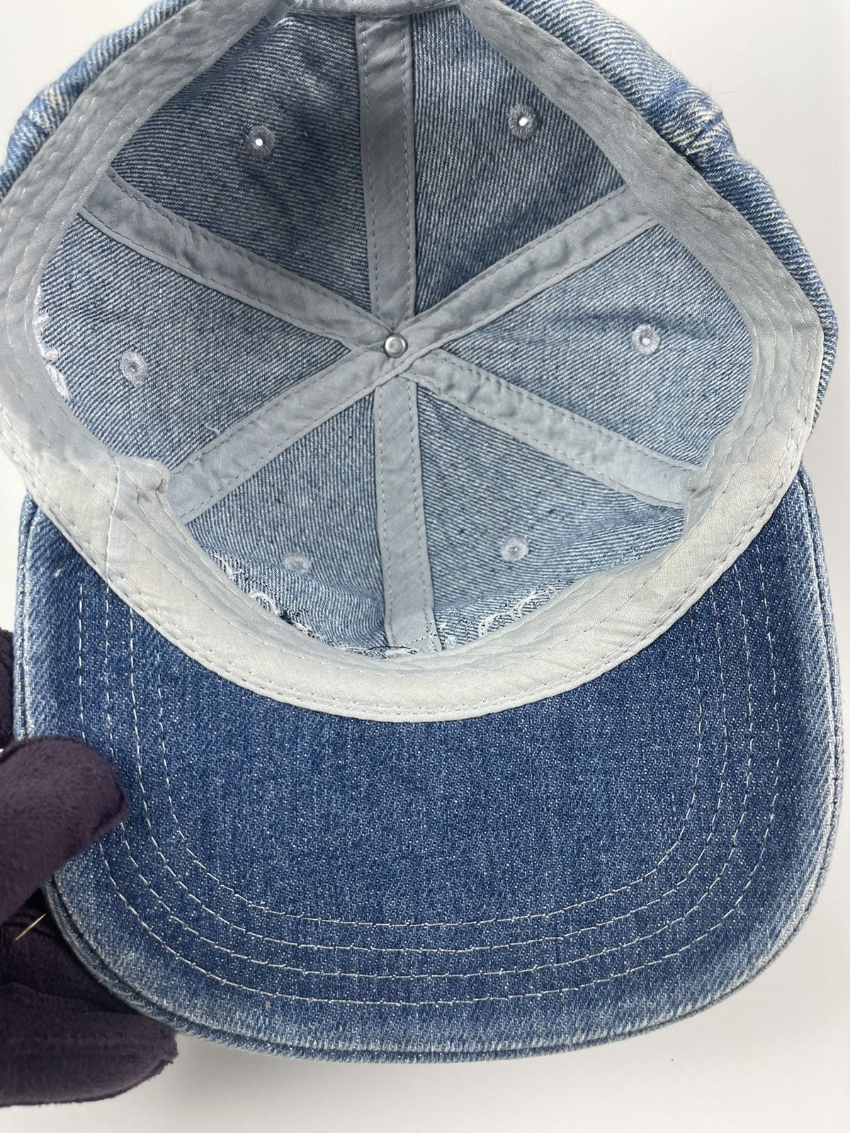 Vintage Emirates Streetwear Denim Hat/Cap Size ONE SIZE - 9 Thumbnail