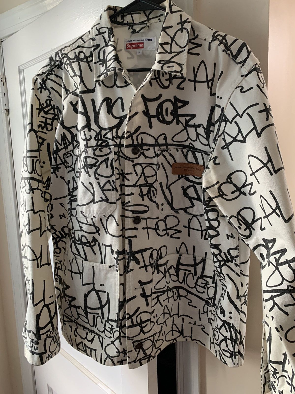 Supreme Supreme x Commes Des Garçons Canvas Chore Coat | Grailed