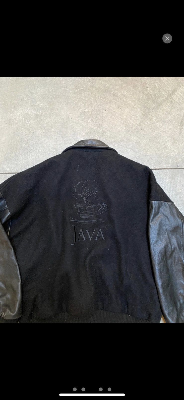 Streetwear × Vintage Vintage Varsity Jacket Java Software Programming ...