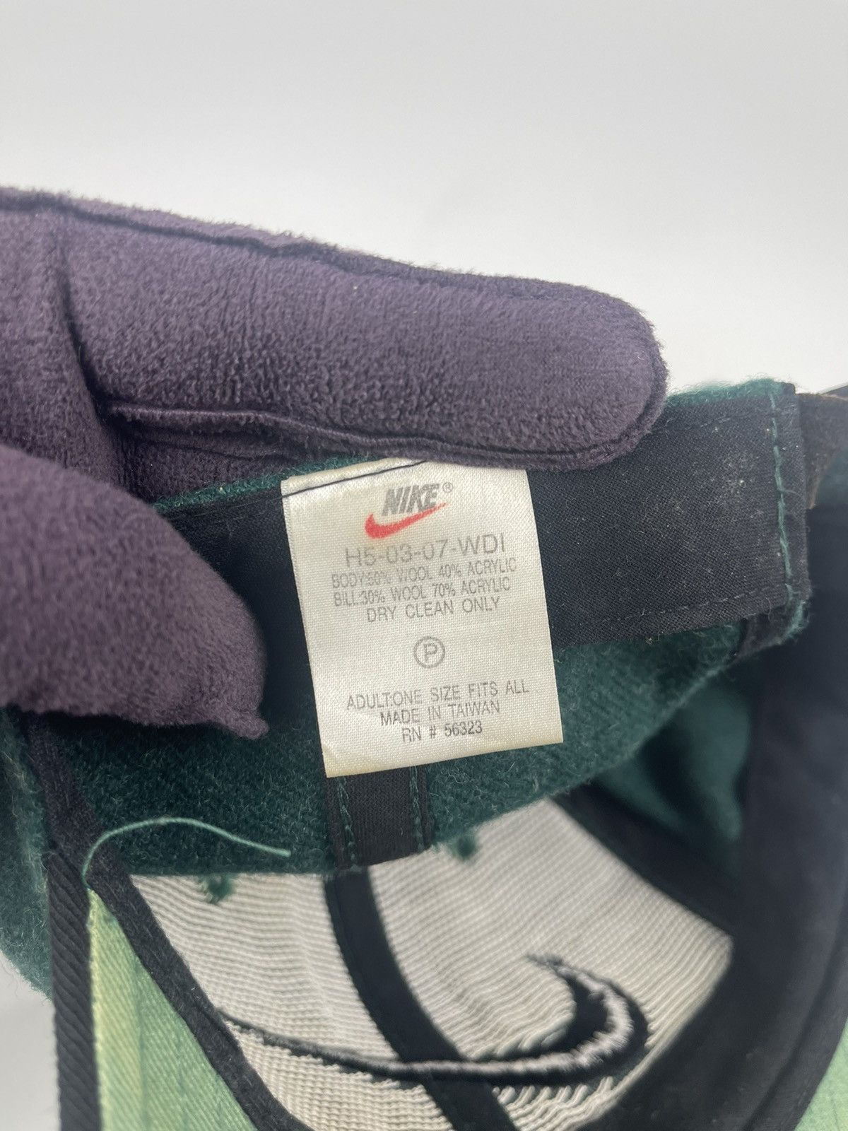 Nike vintage 80-90s NIKE Hat wool ❗️RARE ITEM❗️ Size ONE SIZE - 13 Thumbnail