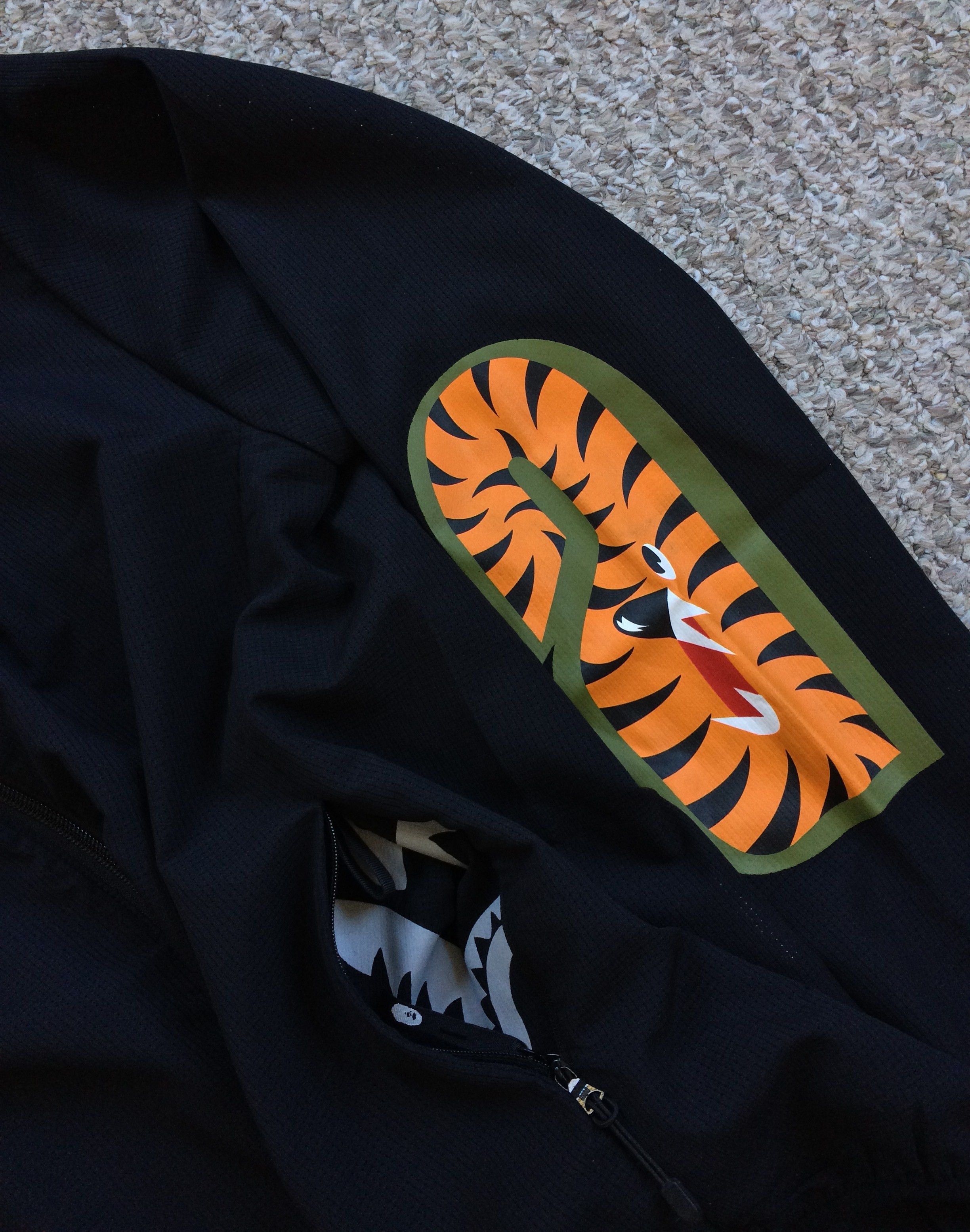 Bape Bathing Ape Shark Mesh Windbreaker Size US S / EU 44-46 / 1 - 5 Thumbnail