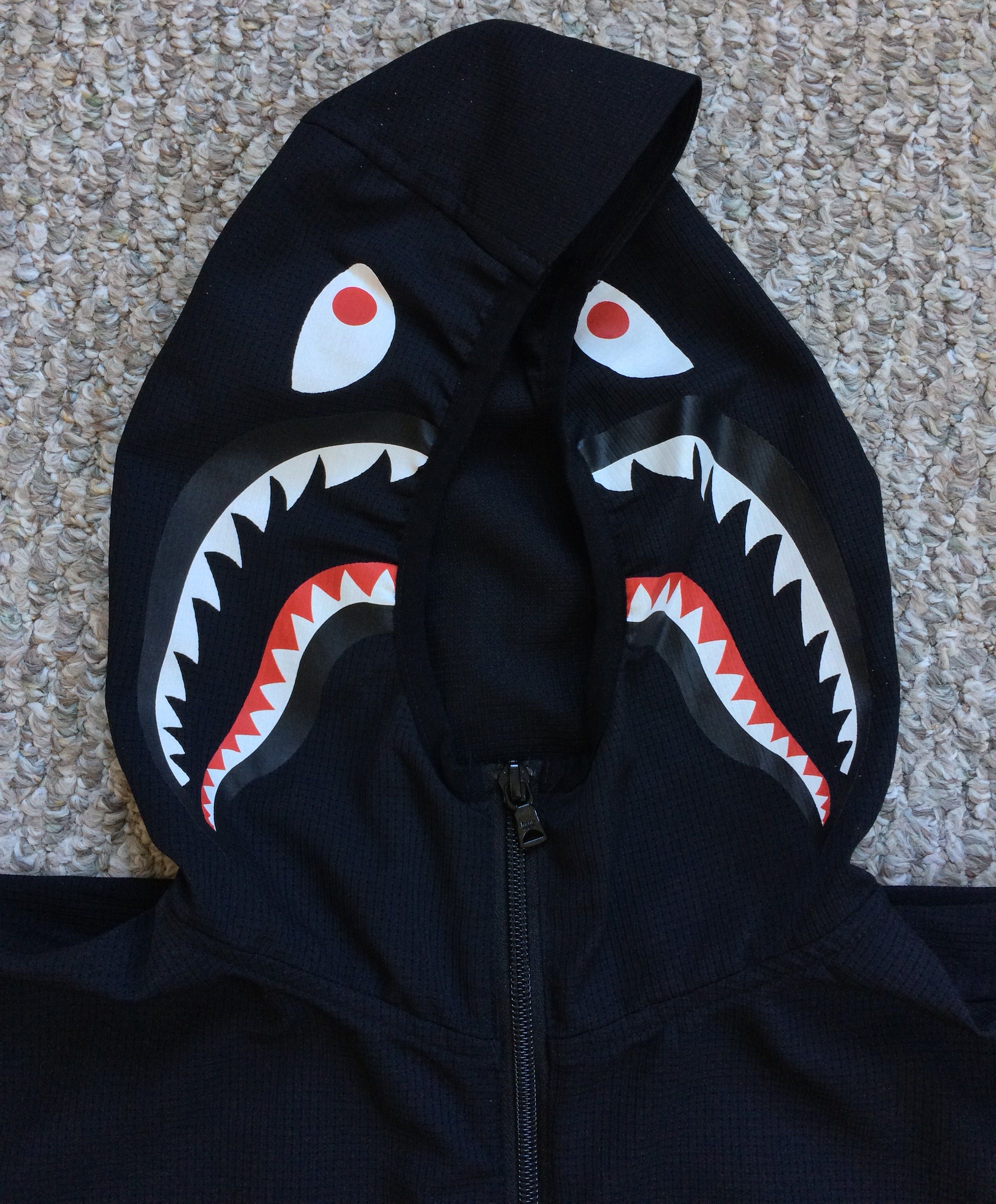 Bape Bathing Ape Shark Mesh Windbreaker Size US S / EU 44-46 / 1 - 3 Thumbnail