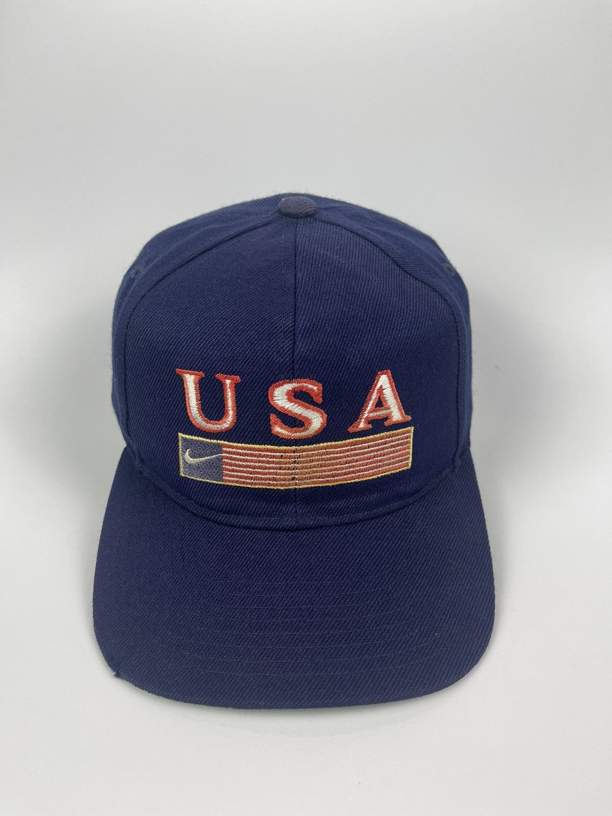 Nike Vintage NIKE USA 80s-90s NIKE logo at snap back Size ONE SIZE - 2 Thumbnail
