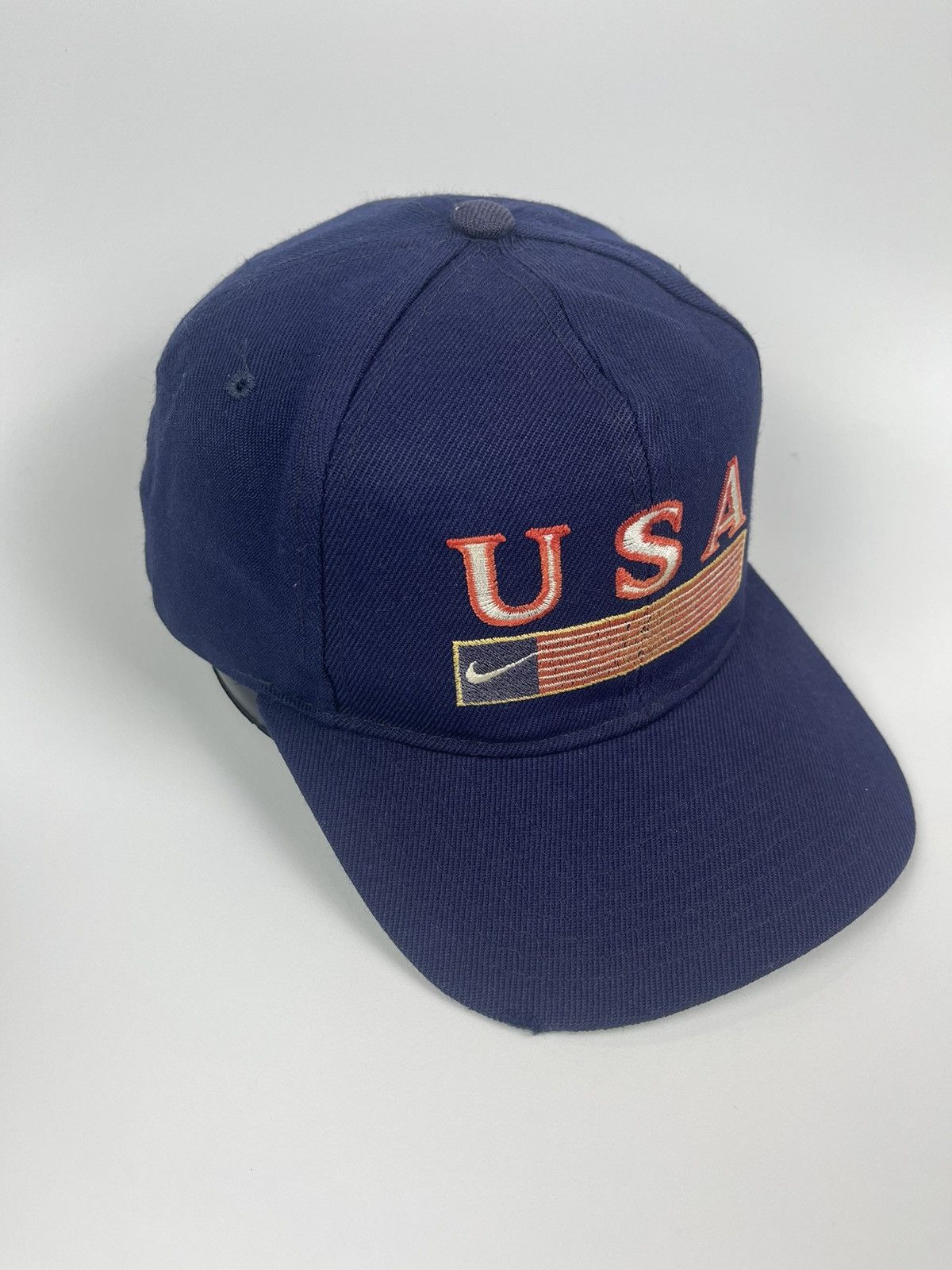 Nike Vintage NIKE USA 80s-90s NIKE logo at snap back Size ONE SIZE - 3 Thumbnail