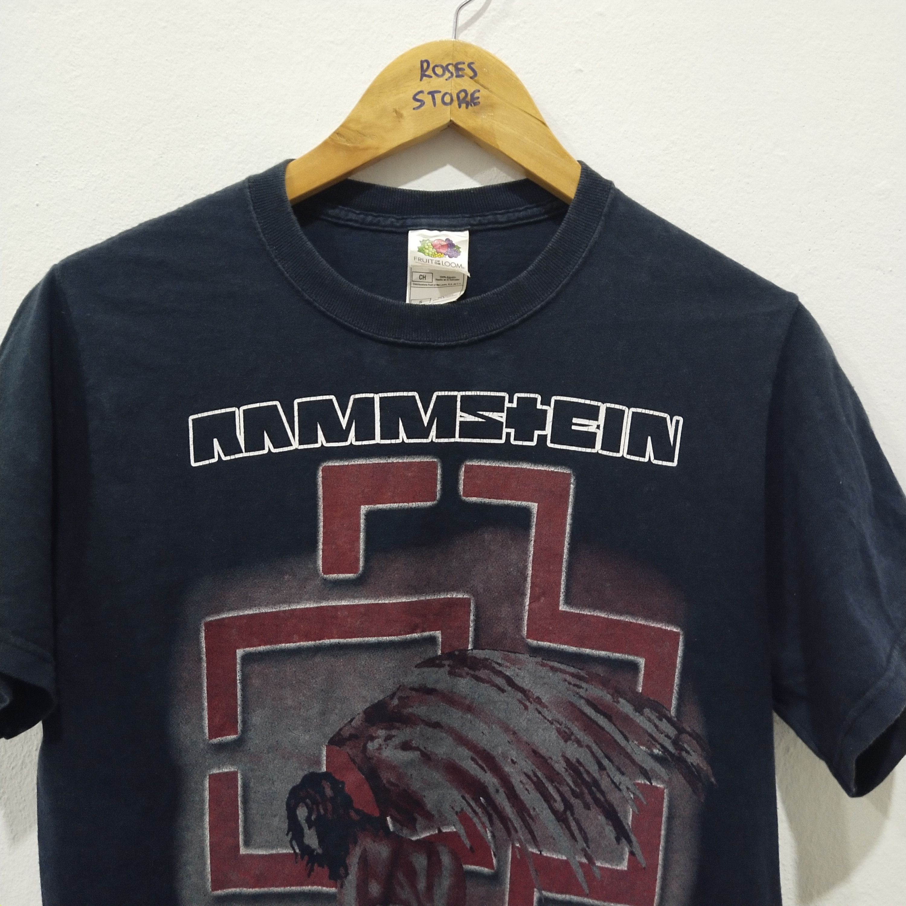 Band Tees × Vintage Vintage Y2K Rammstein "Kein Engel" Album Cover Rare Size US S / EU 44-46 / 1 - 3 Thumbnail