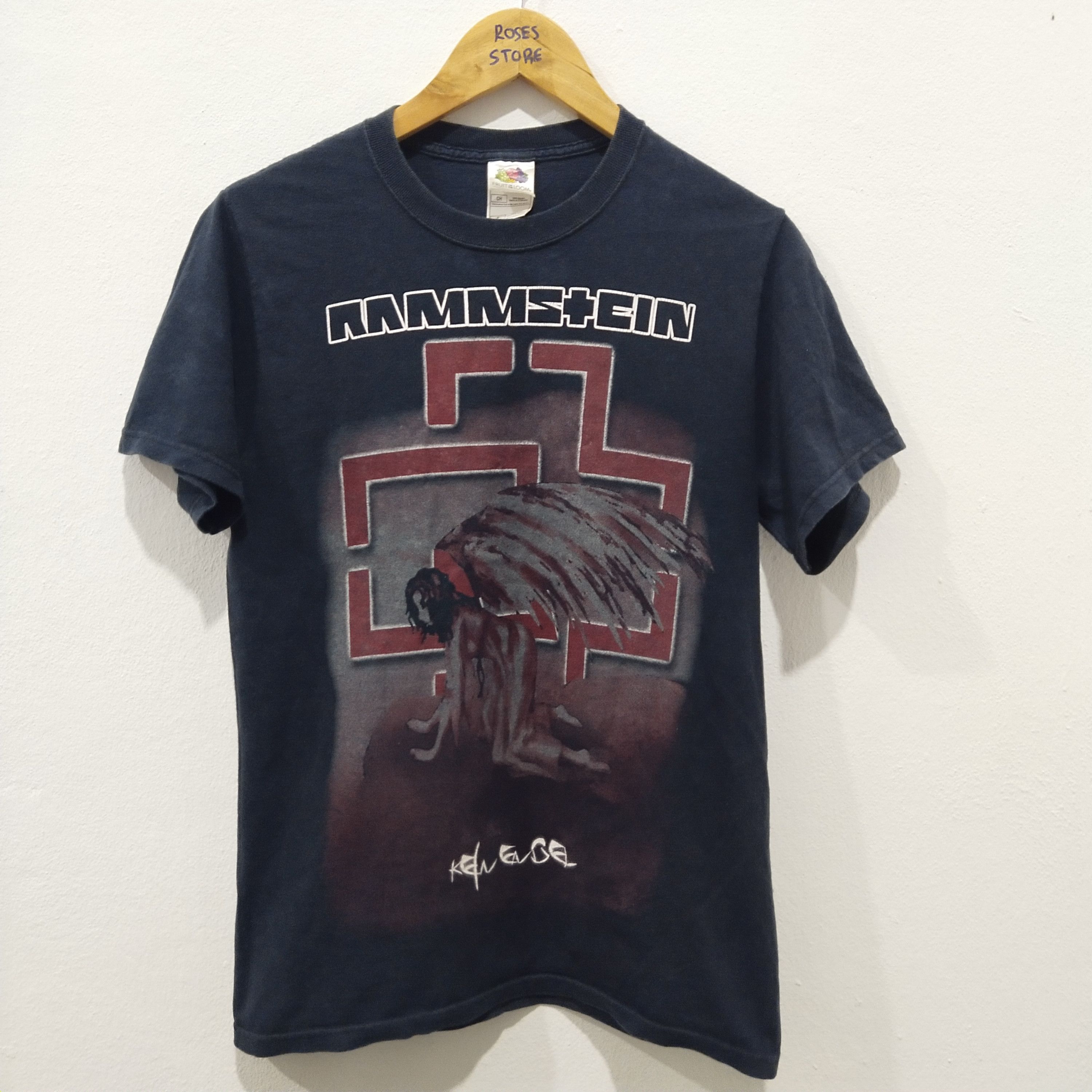 Band Tees × Vintage Vintage Y2K Rammstein "Kein Engel" Album Cover Rare Size US S / EU 44-46 / 1 - 1 Thumbnail