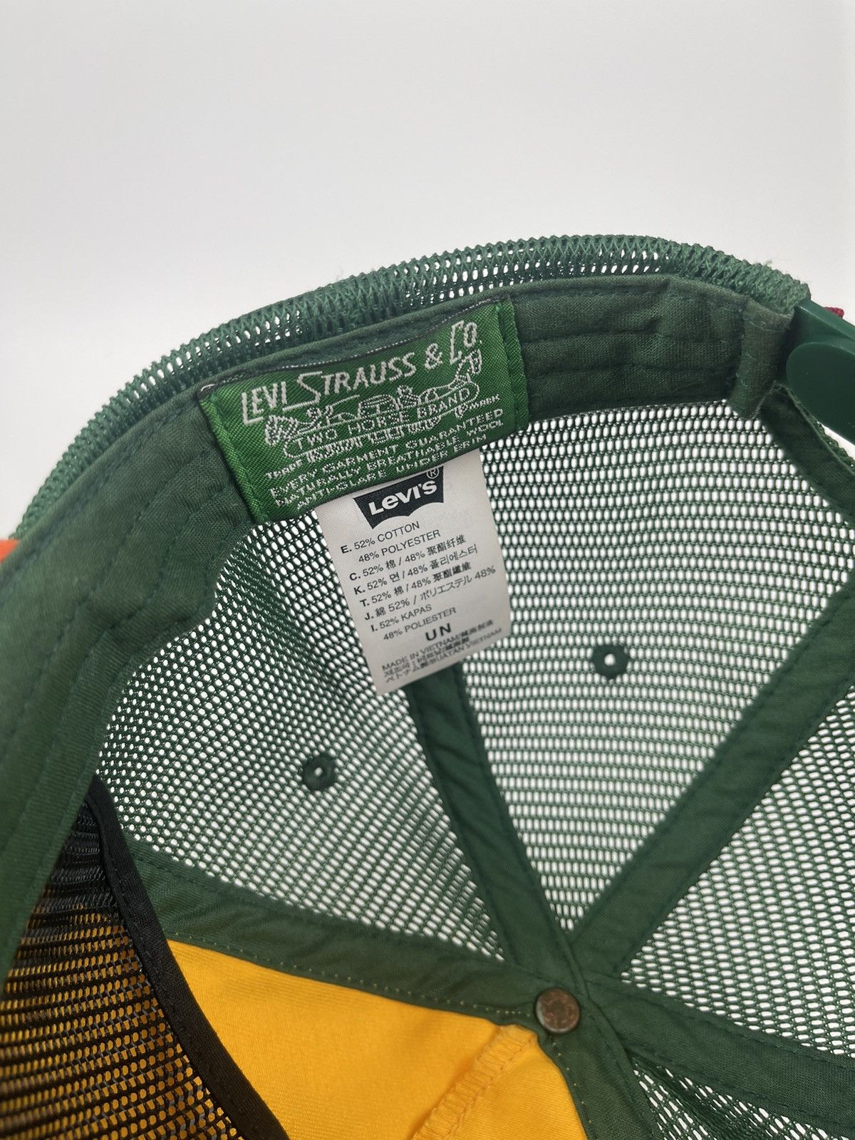 Levi's LEVIS Camp Know Where Stranger Thing Hat Cap Size ONE SIZE - 15 Thumbnail