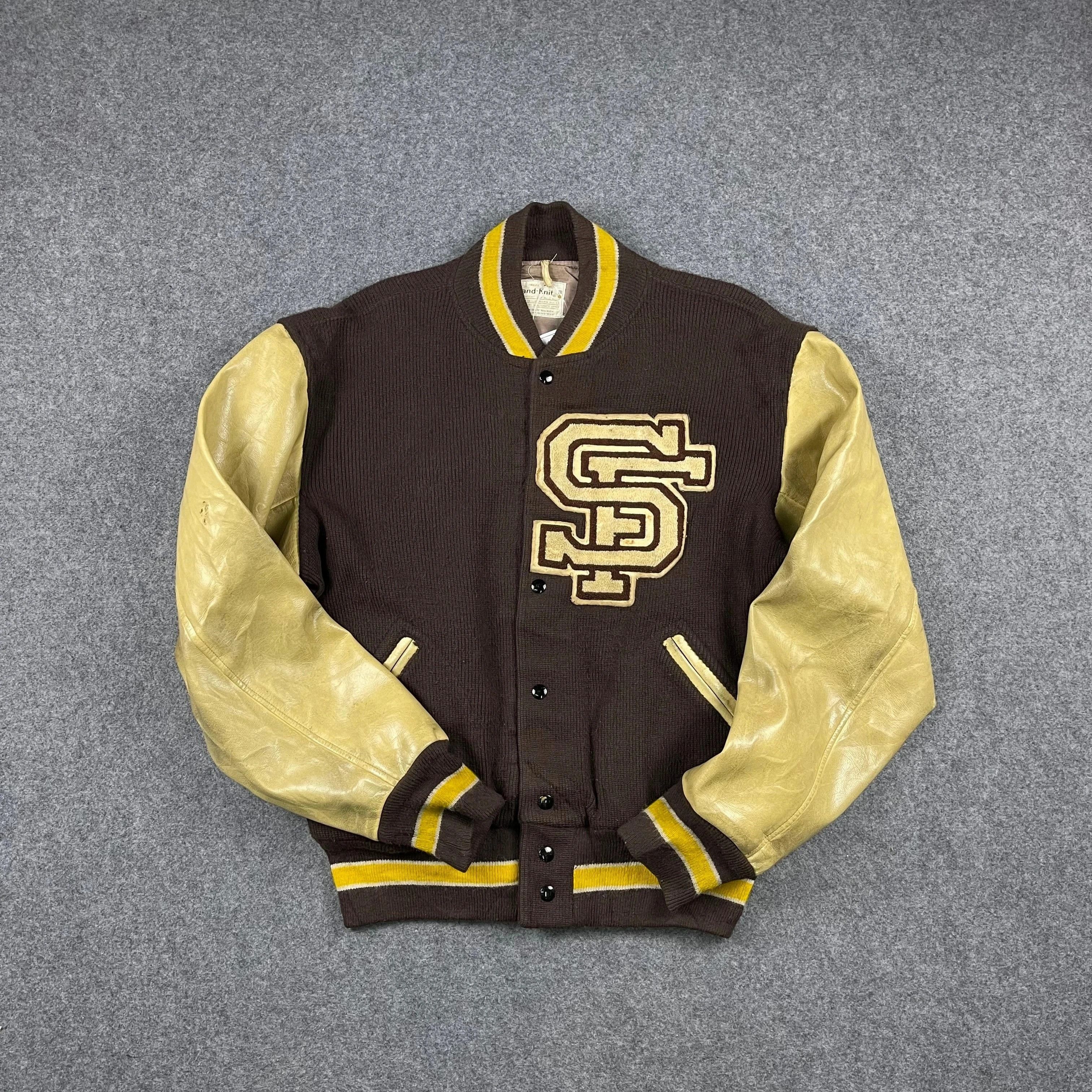 Vintage Vintage Varsity Jacket Size US L / EU 52-54 / 3 - 1 Thumbnail