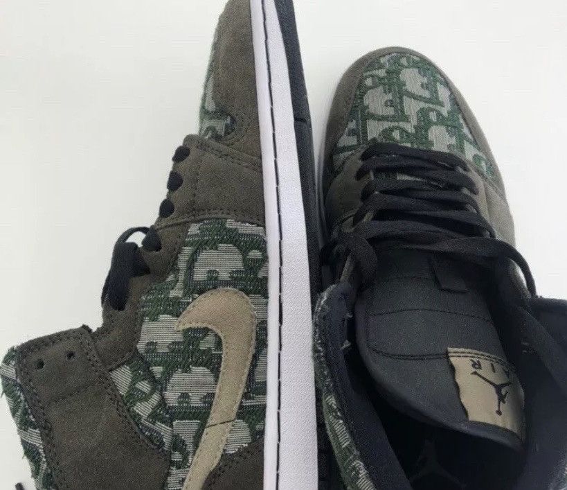 Nike NIKE vandy the pink air jordan 1 money green custom Size US 9.5 / EU 42-43 - 8 Thumbnail